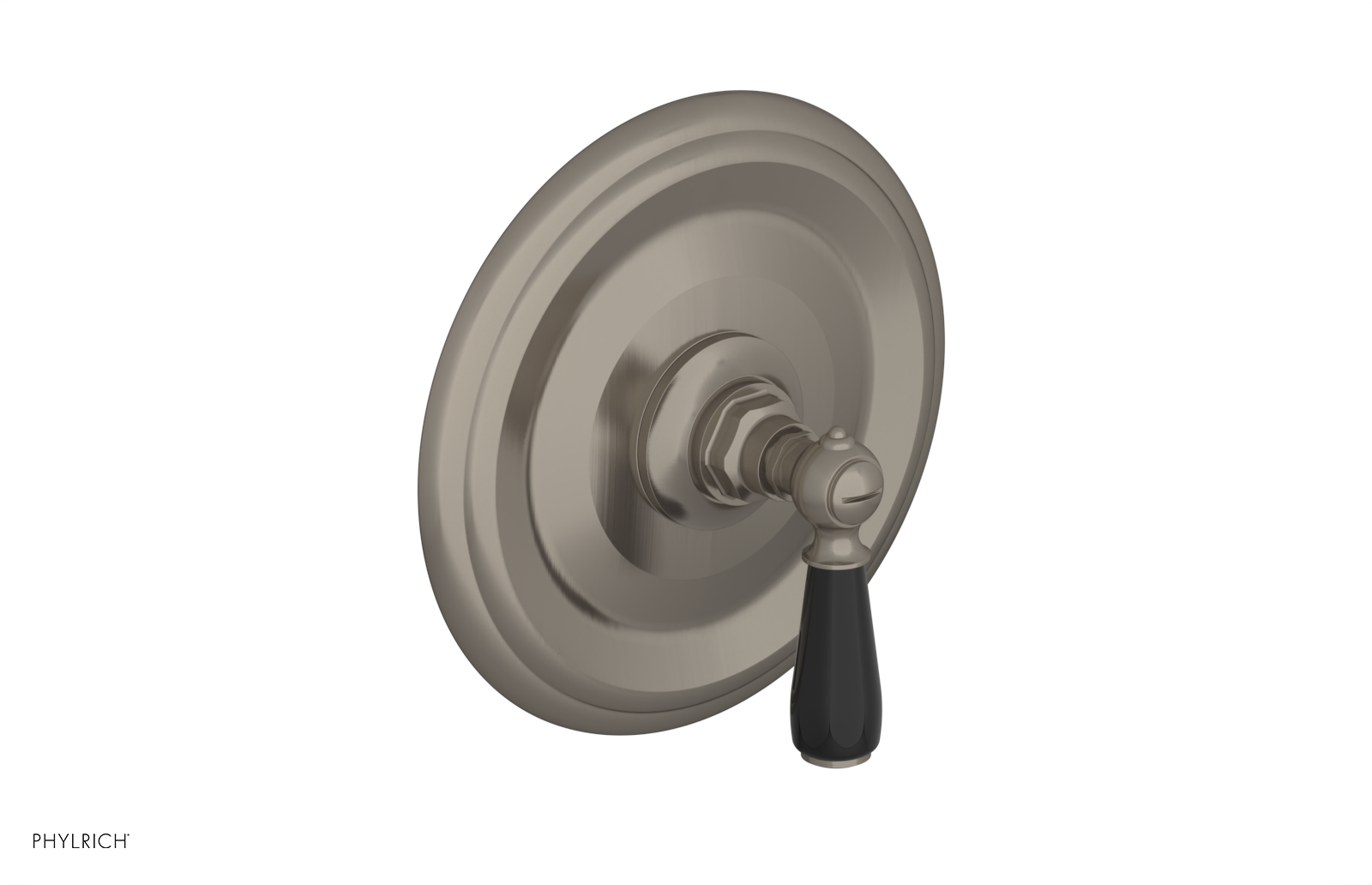 Phylrich Jamestown Thermostatic or Pressure Balance Shower Plate and Handle Trim