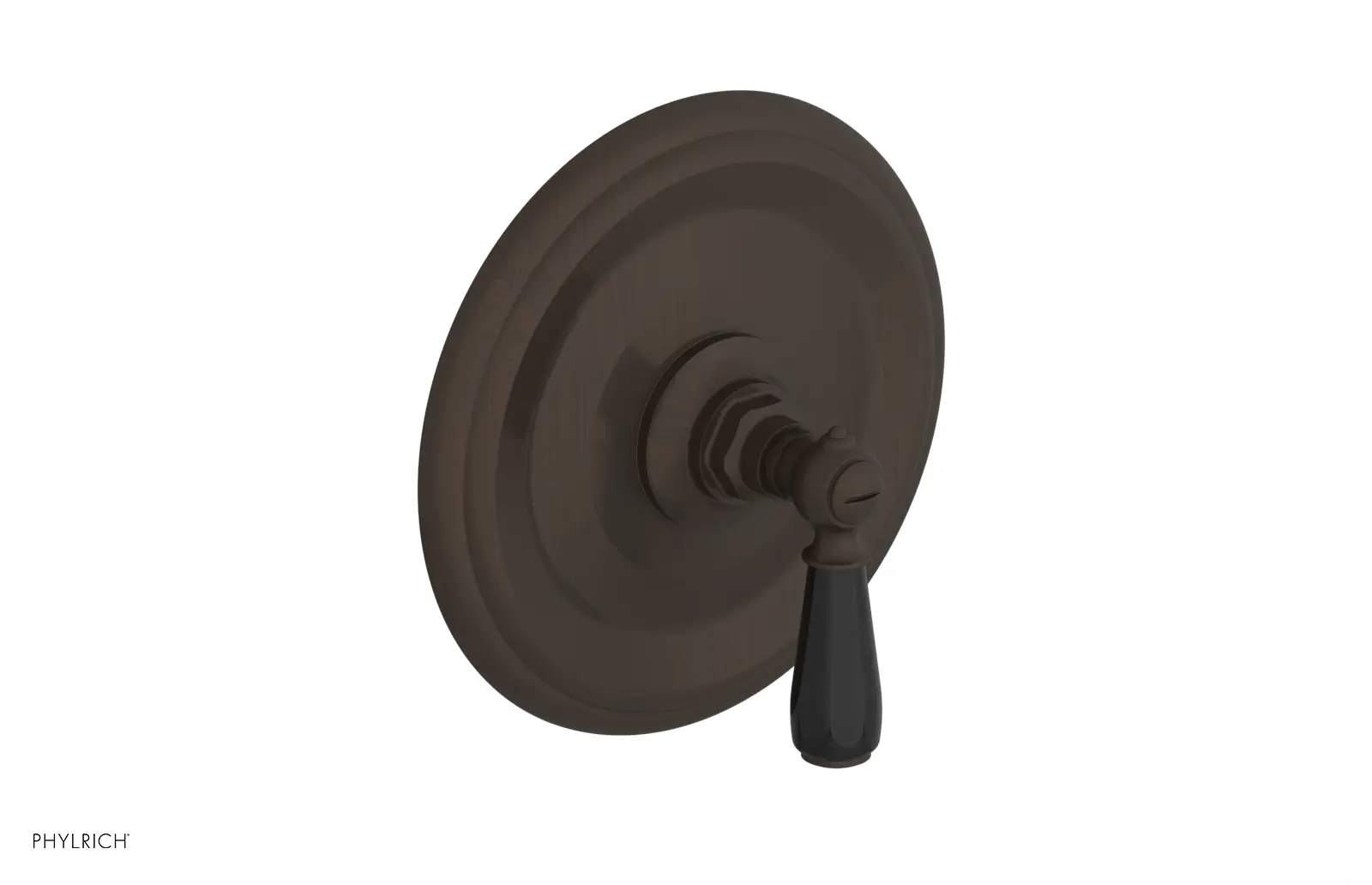 Phylrich Jamestown Thermostatic or Pressure Balance Shower Plate and Handle Trim by Phylrich