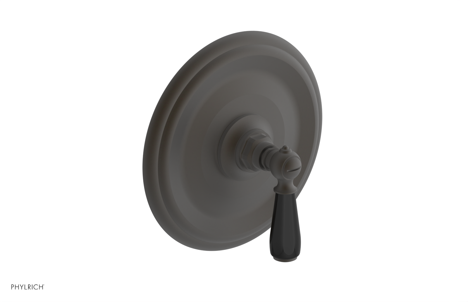 Phylrich Jamestown Thermostatic or Pressure Balance Shower Plate and Handle Trim