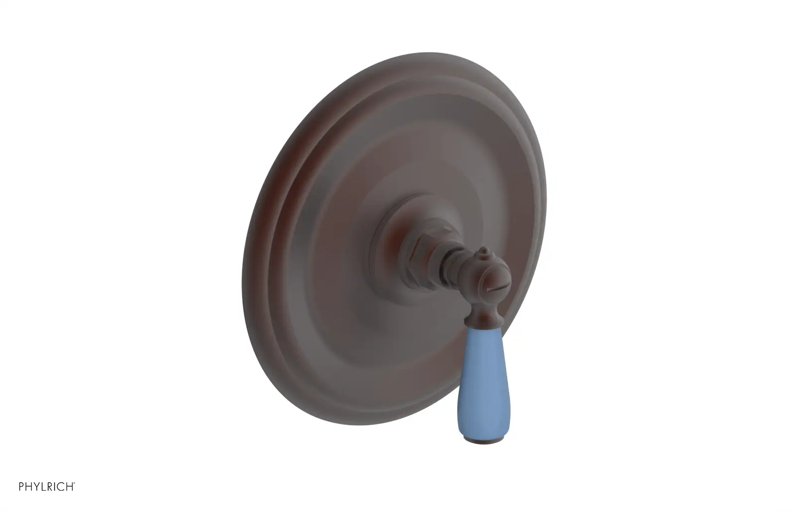 Phylrich Jamestown Thermostatic or Pressure Balance Shower Plate and Handle Trim by Phylrich