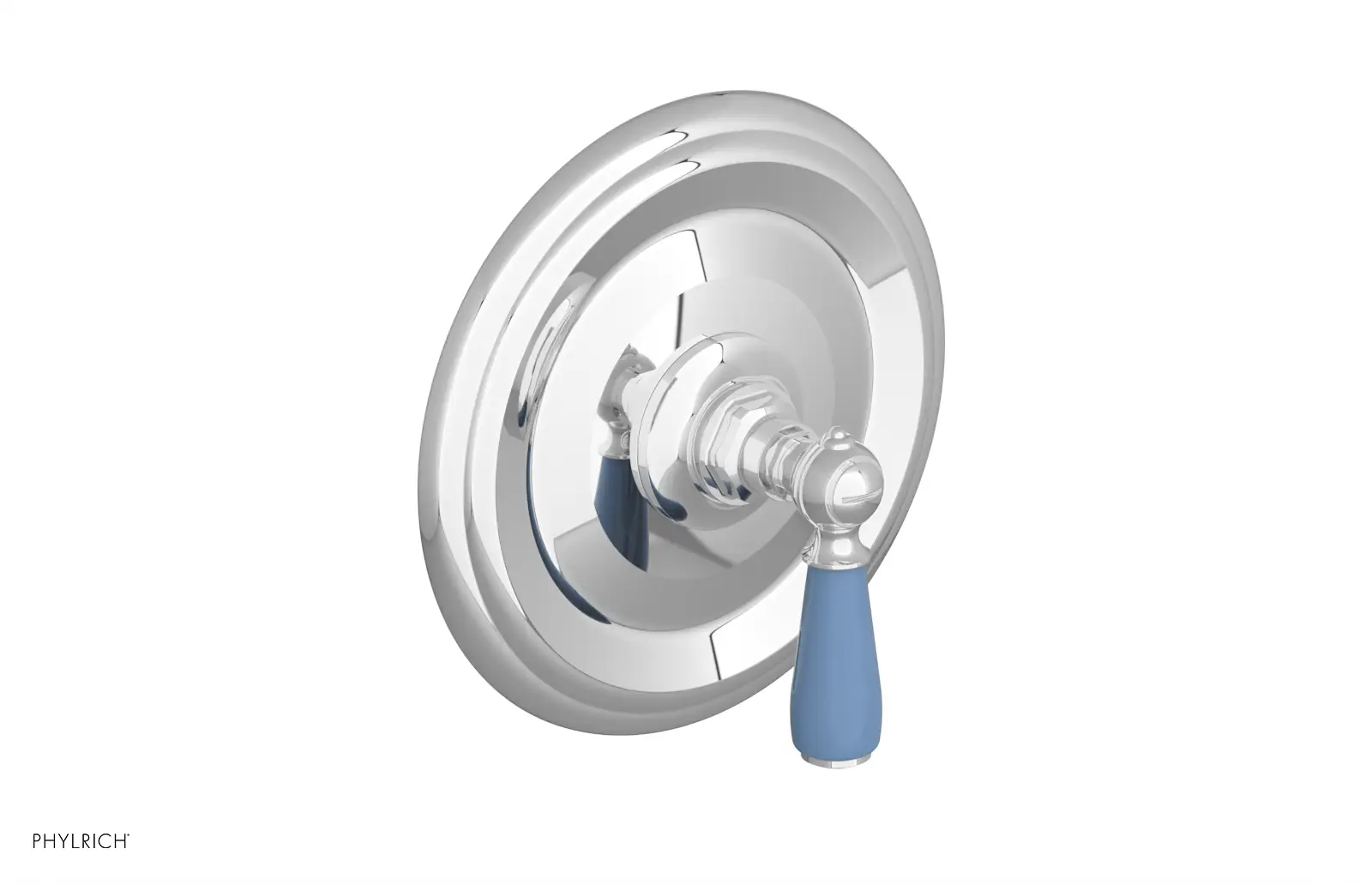 Phylrich Jamestown Thermostatic or Pressure Balance Shower Plate and Handle Trim by Phylrich