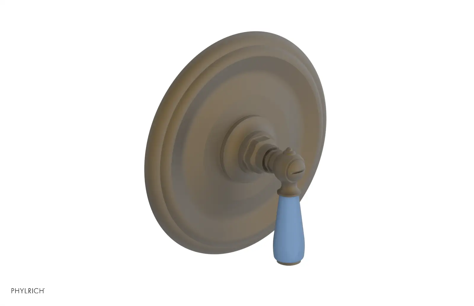 Phylrich Jamestown Thermostatic or Pressure Balance Shower Plate and Handle Trim by Phylrich