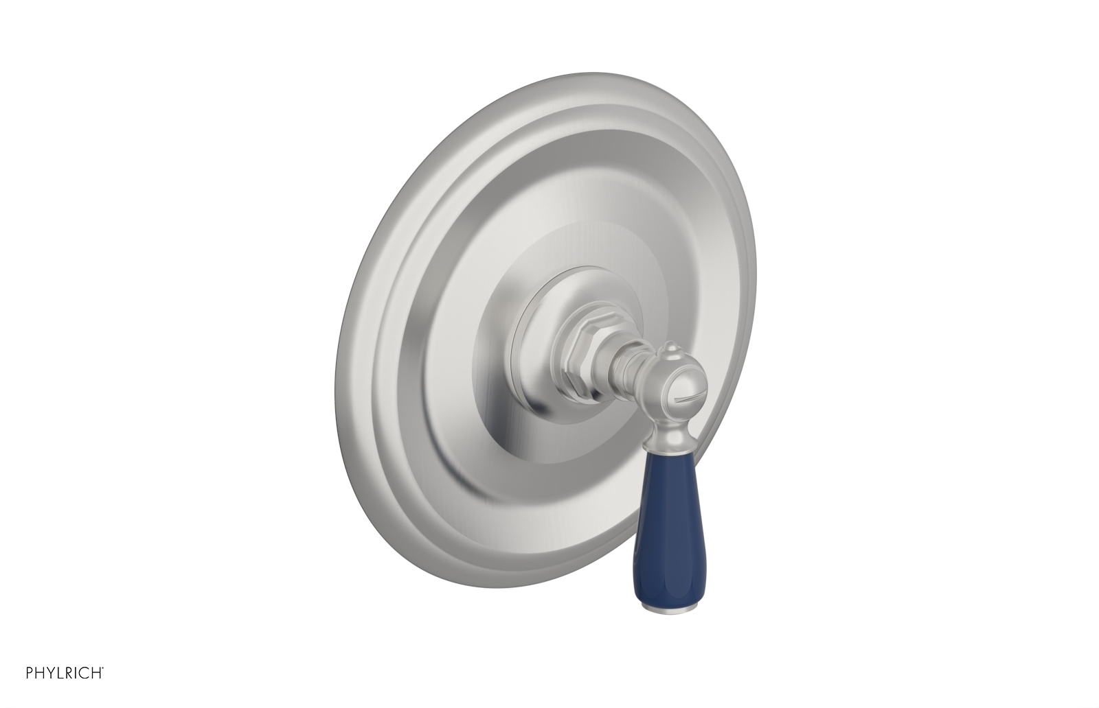 Phylrich Jamestown Thermostatic or Pressure Balance Shower Plate and Handle Trim