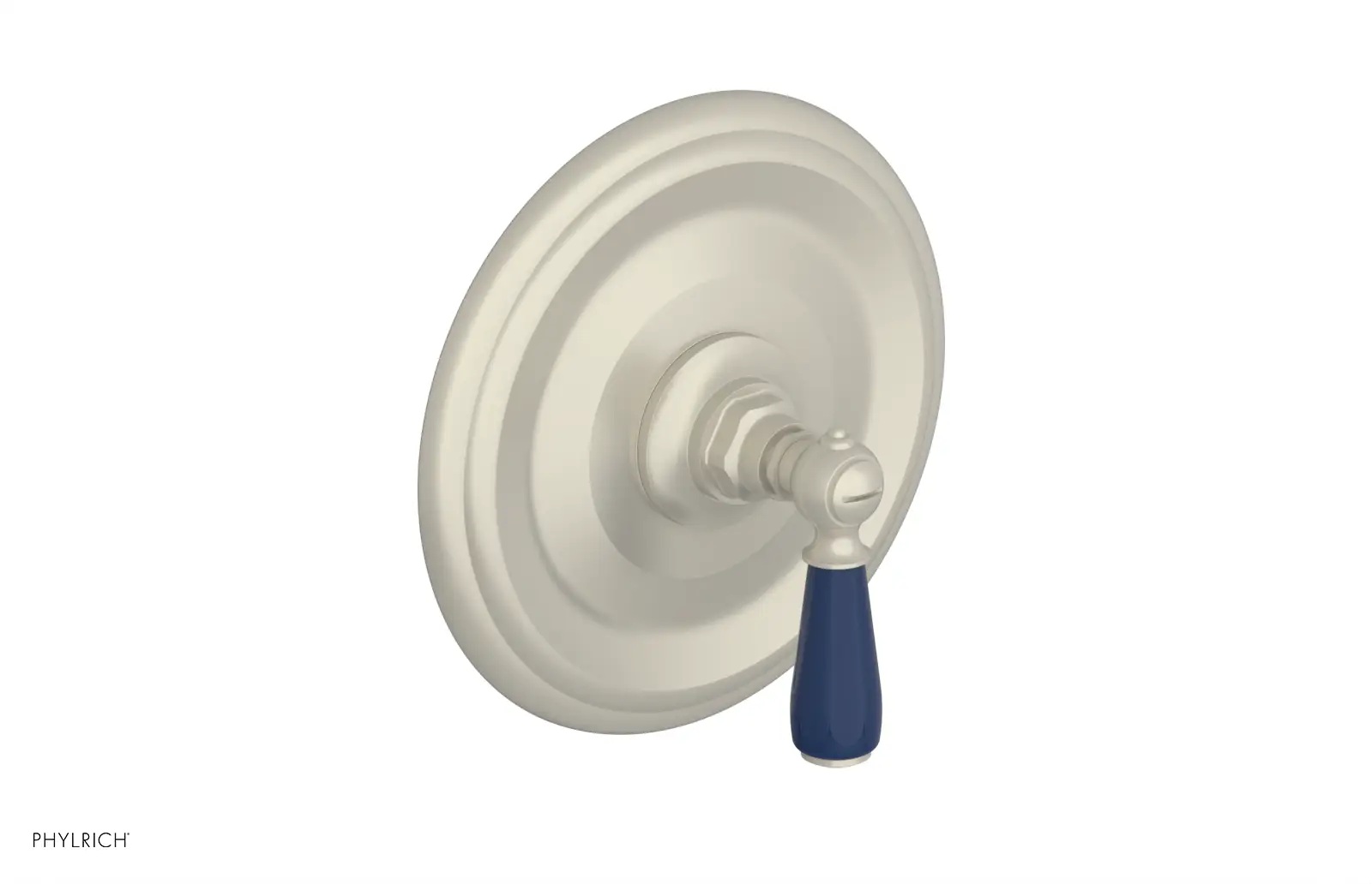 Phylrich Jamestown Thermostatic or Pressure Balance Shower Plate and Handle Trim by Phylrich