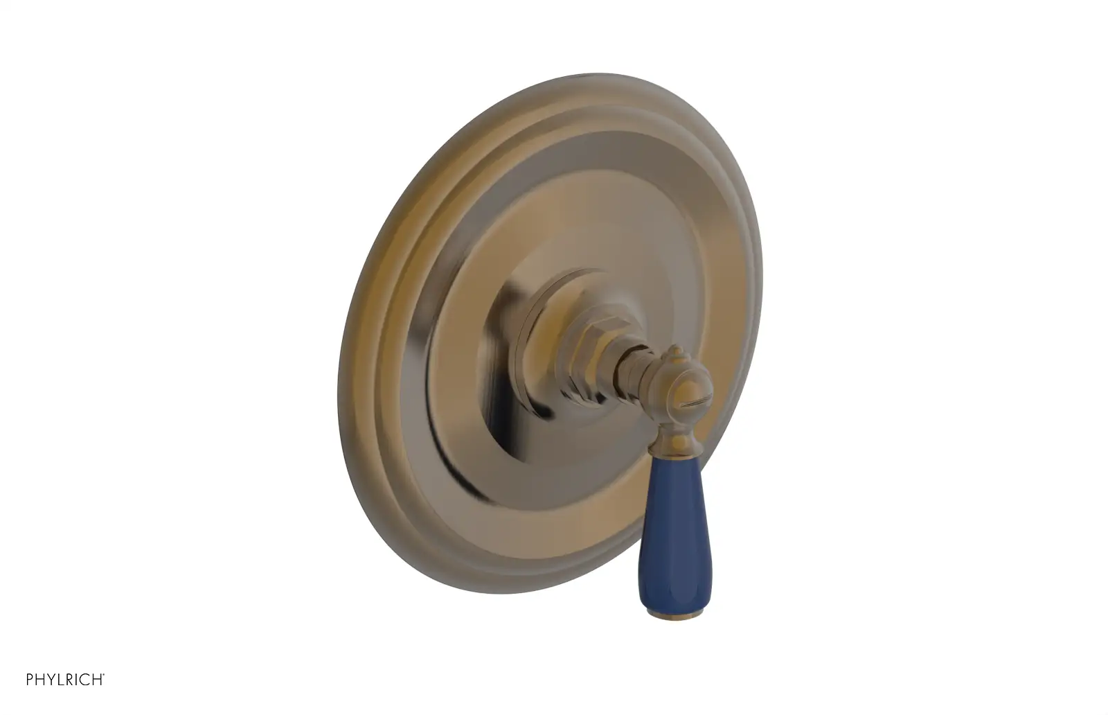 Phylrich Jamestown Thermostatic or Pressure Balance Shower Plate and Handle Trim by Phylrich