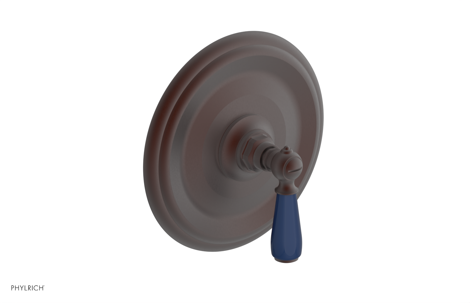 Phylrich Jamestown Thermostatic or Pressure Balance Shower Plate and Handle Trim