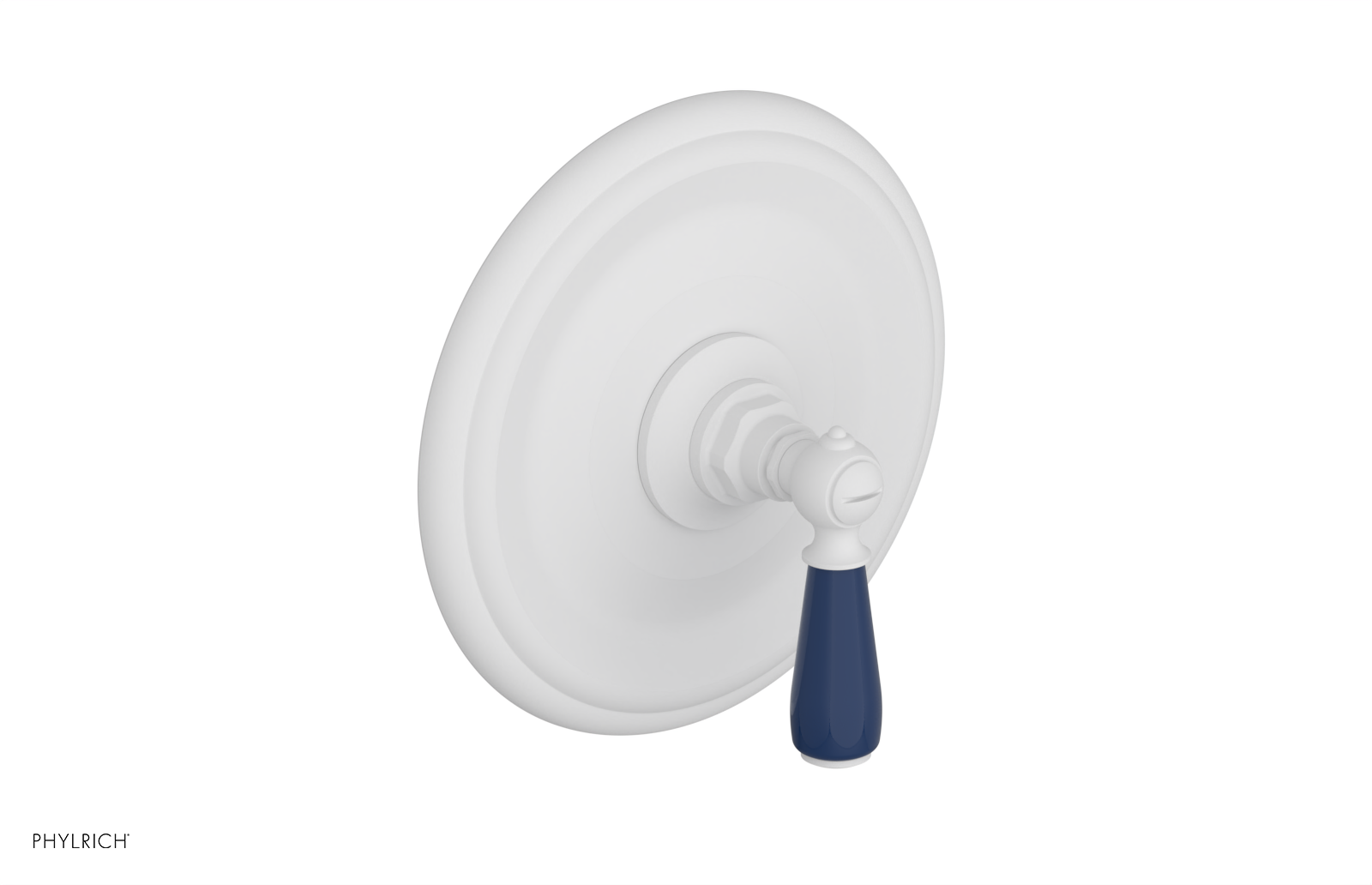 Phylrich Jamestown Thermostatic or Pressure Balance Shower Plate and Handle Trim