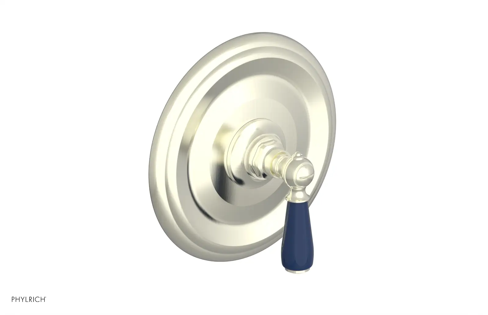 Phylrich Jamestown Thermostatic or Pressure Balance Shower Plate and Handle Trim by Phylrich