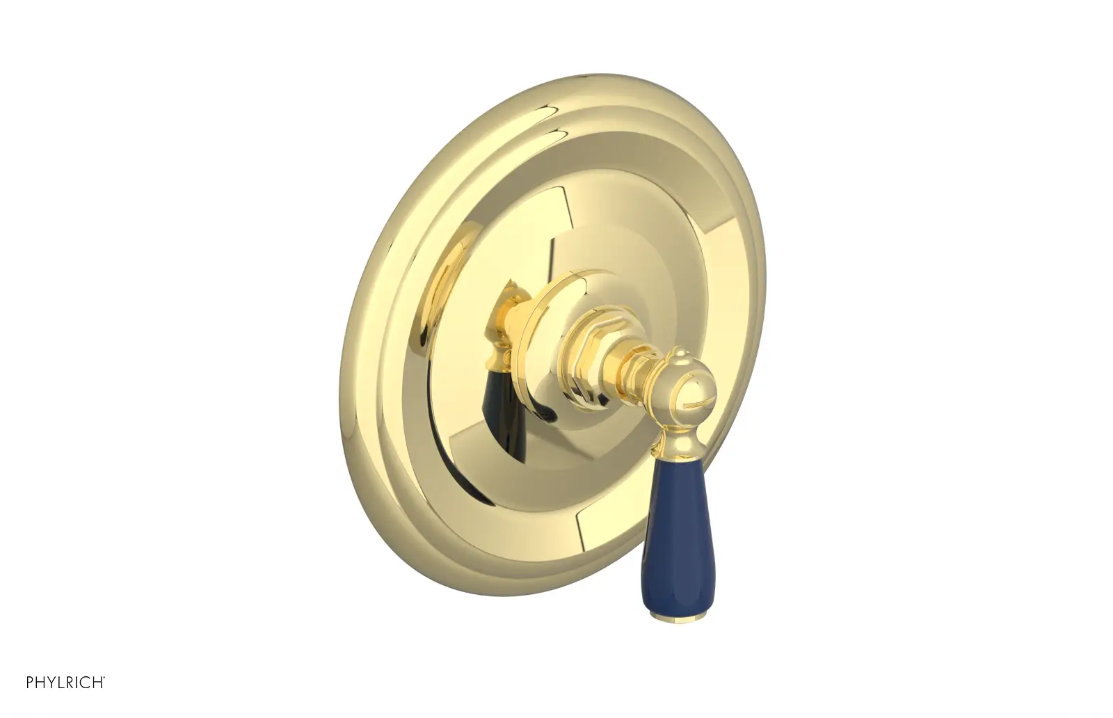 Phylrich Jamestown Thermostatic or Pressure Balance Shower Plate and Handle Trim by Phylrich
