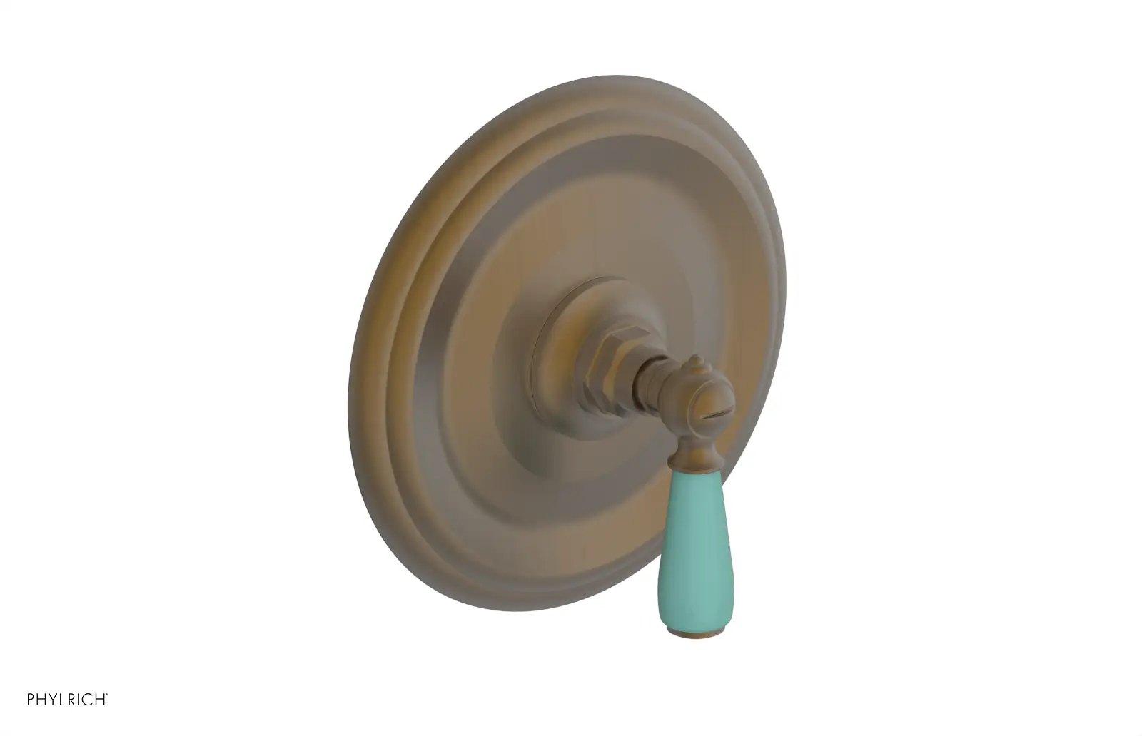 Phylrich Jamestown Thermostatic or Pressure Balance Shower Plate and Handle Trim by Phylrich