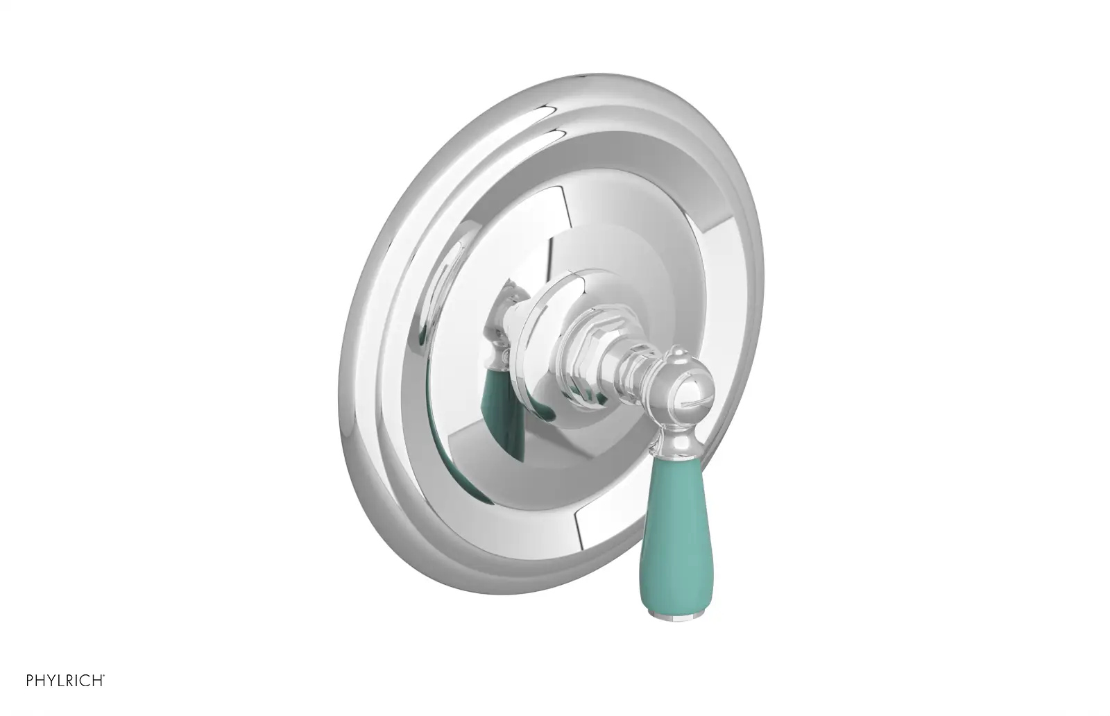 Phylrich Jamestown Thermostatic or Pressure Balance Shower Plate and Handle Trim by Phylrich