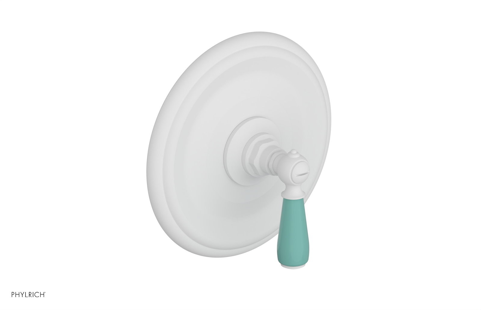 Phylrich Jamestown Thermostatic or Pressure Balance Shower Plate and Handle Trim