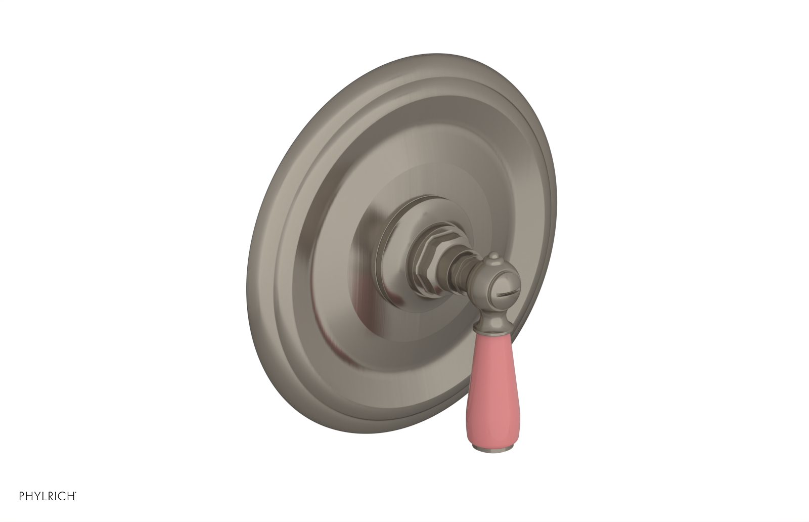 Phylrich Jamestown Thermostatic or Pressure Balance Shower Plate and Handle Trim