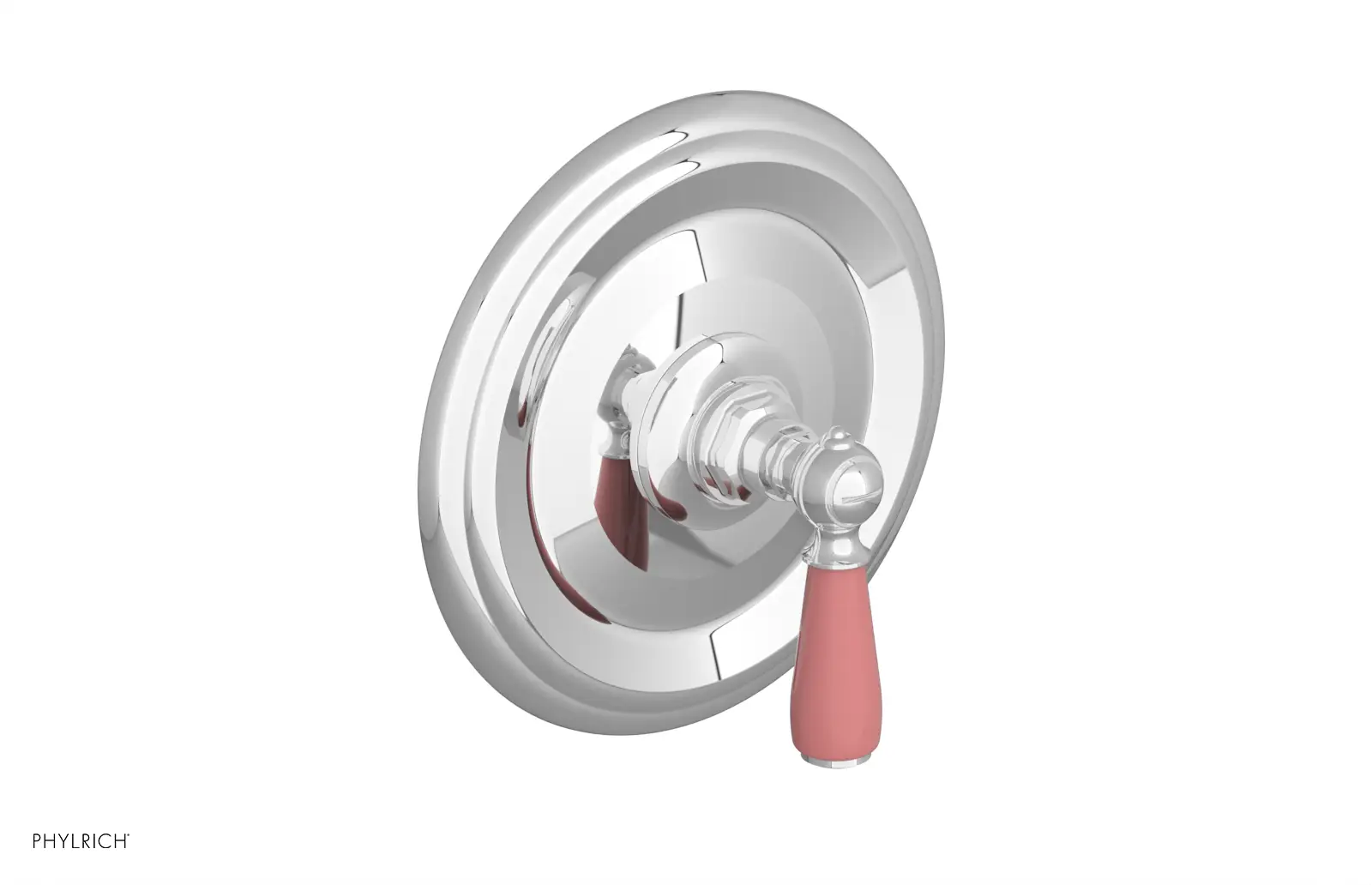 Phylrich Jamestown Thermostatic or Pressure Balance Shower Plate and Handle Trim by Phylrich