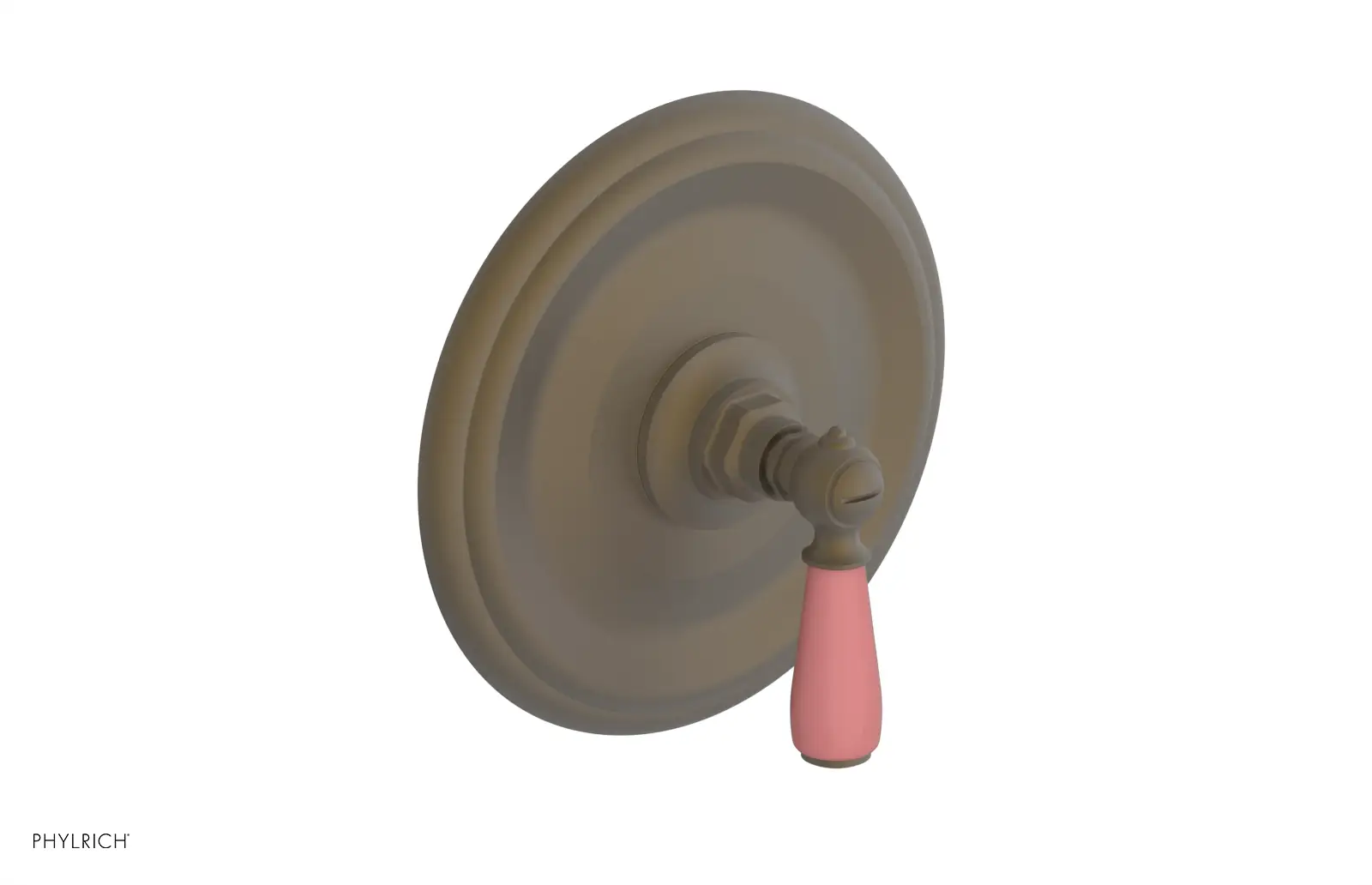Phylrich Jamestown Thermostatic or Pressure Balance Shower Plate and Handle Trim by Phylrich