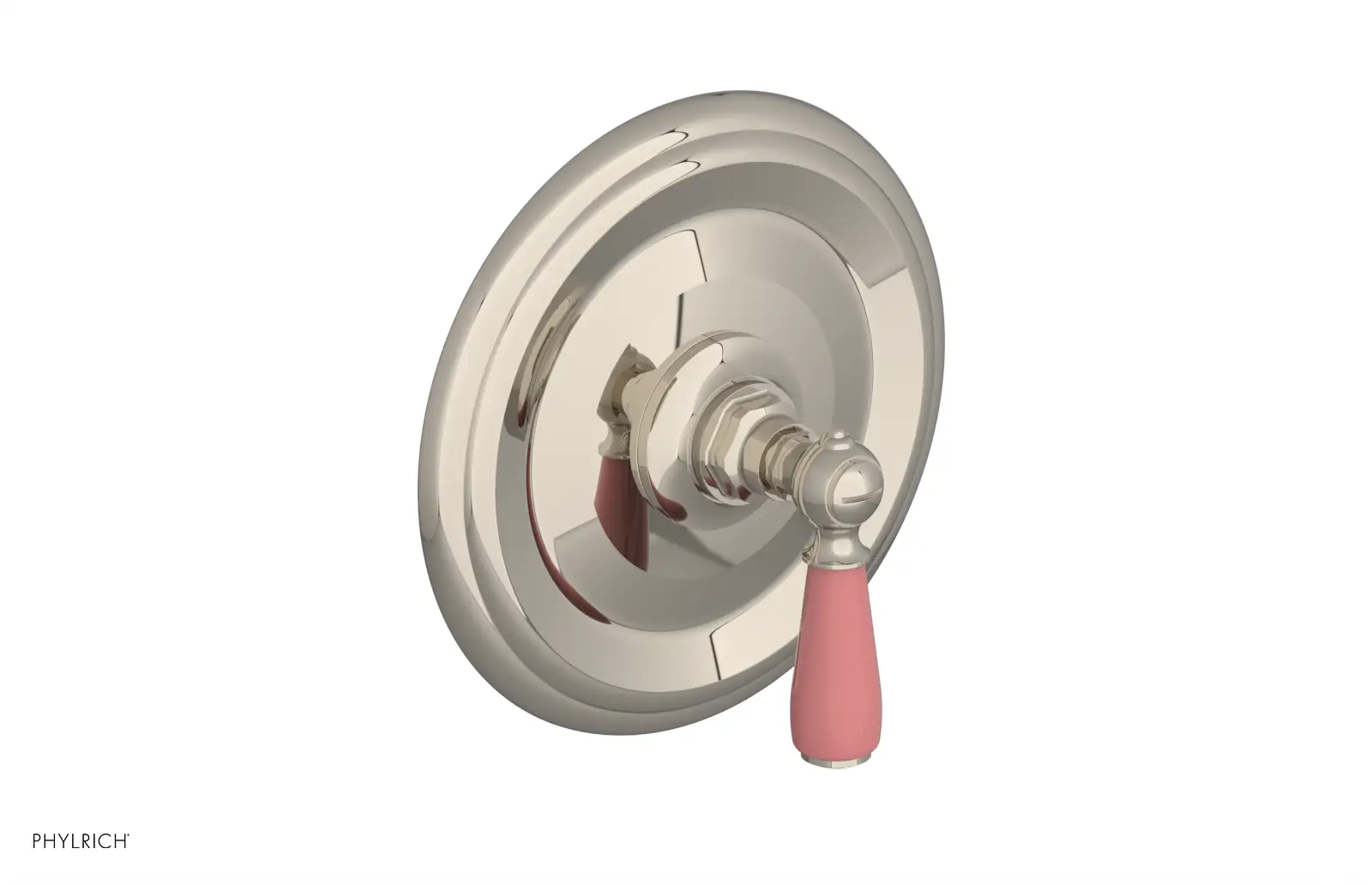 Phylrich Jamestown Thermostatic or Pressure Balance Shower Plate and Handle Trim by Phylrich
