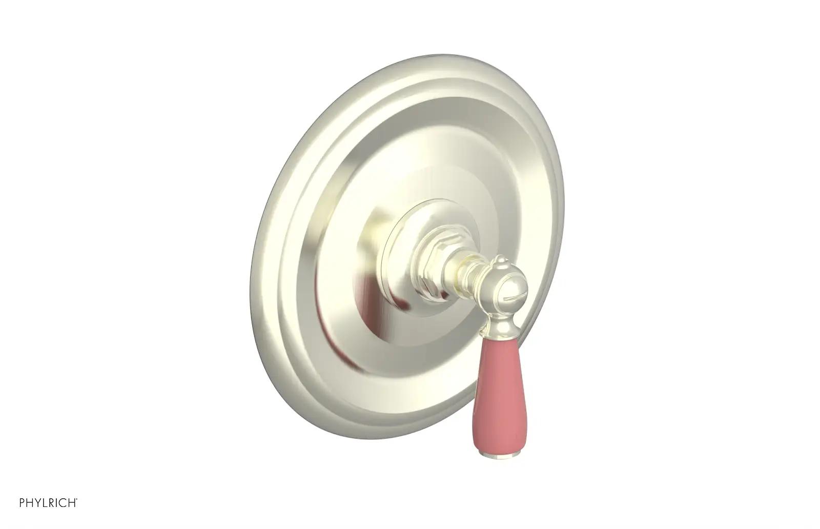 Phylrich Jamestown Thermostatic or Pressure Balance Shower Plate and Handle Trim by Phylrich