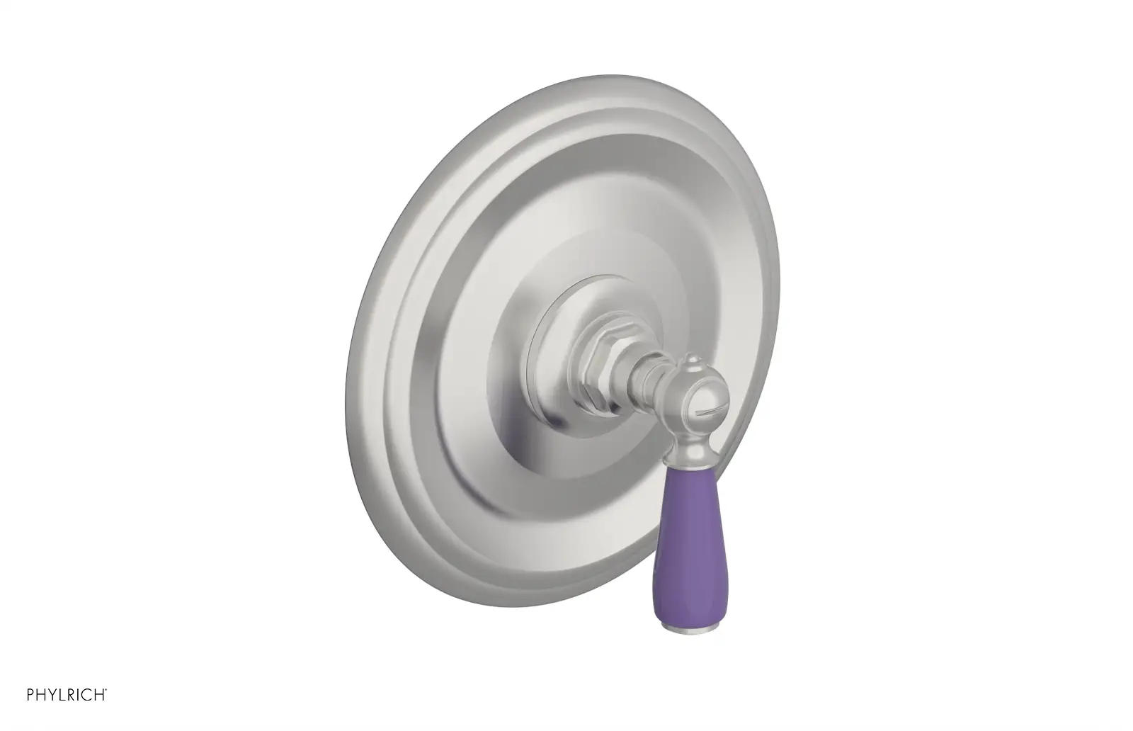 Phylrich Jamestown Thermostatic or Pressure Balance Shower Plate and Handle Trim by Phylrich