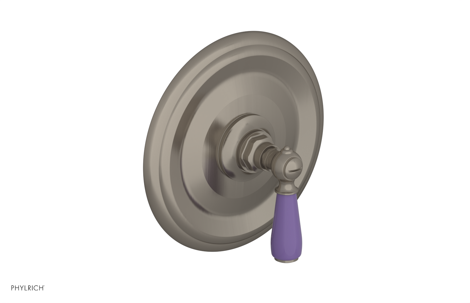 Phylrich Jamestown Thermostatic or Pressure Balance Shower Plate and Handle Trim