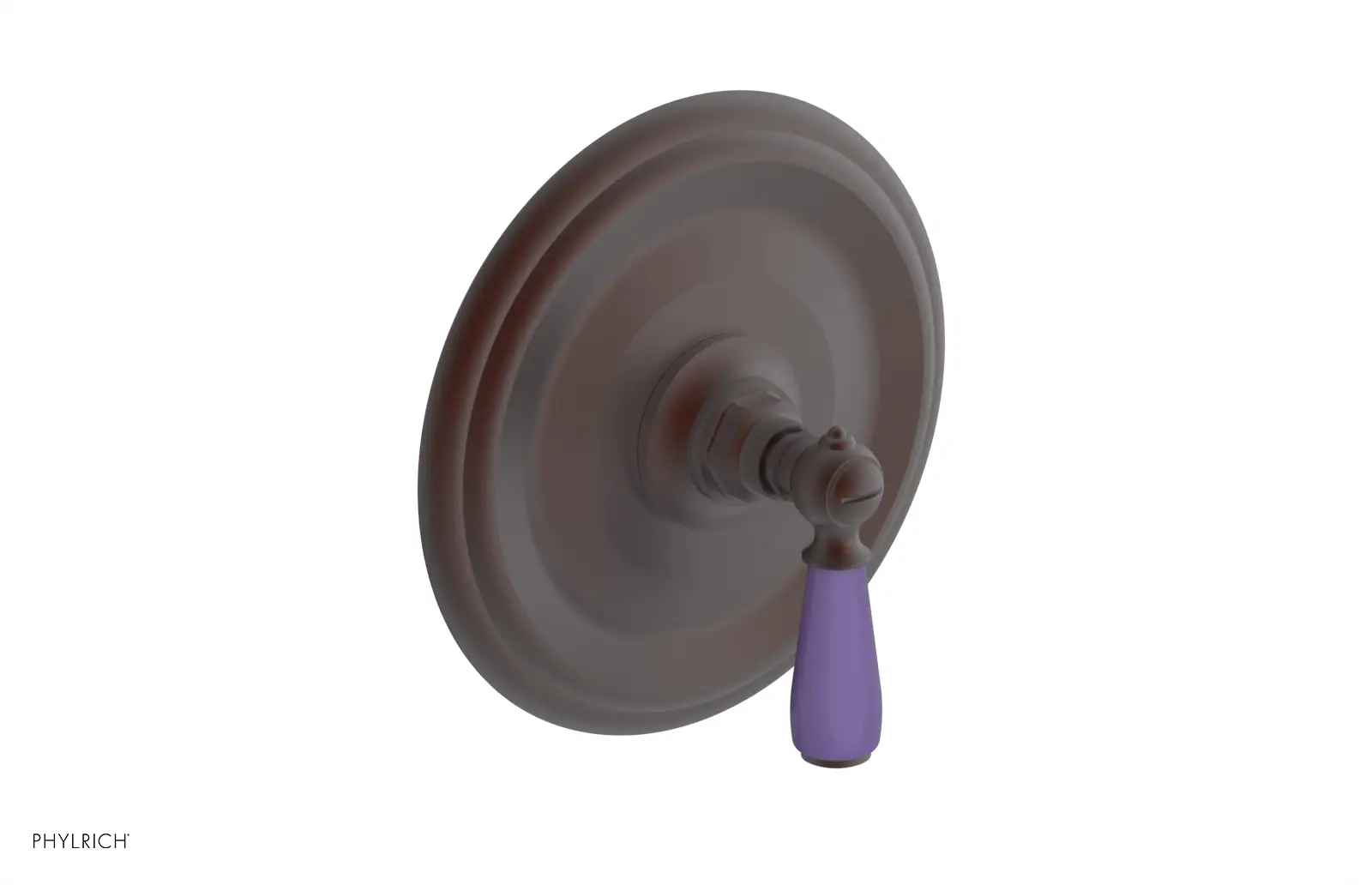 Phylrich Jamestown Thermostatic or Pressure Balance Shower Plate and Handle Trim by Phylrich