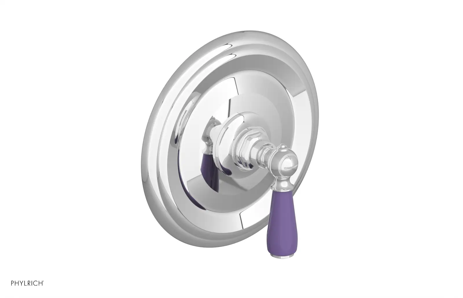 Phylrich Jamestown Thermostatic or Pressure Balance Shower Plate and Handle Trim by Phylrich