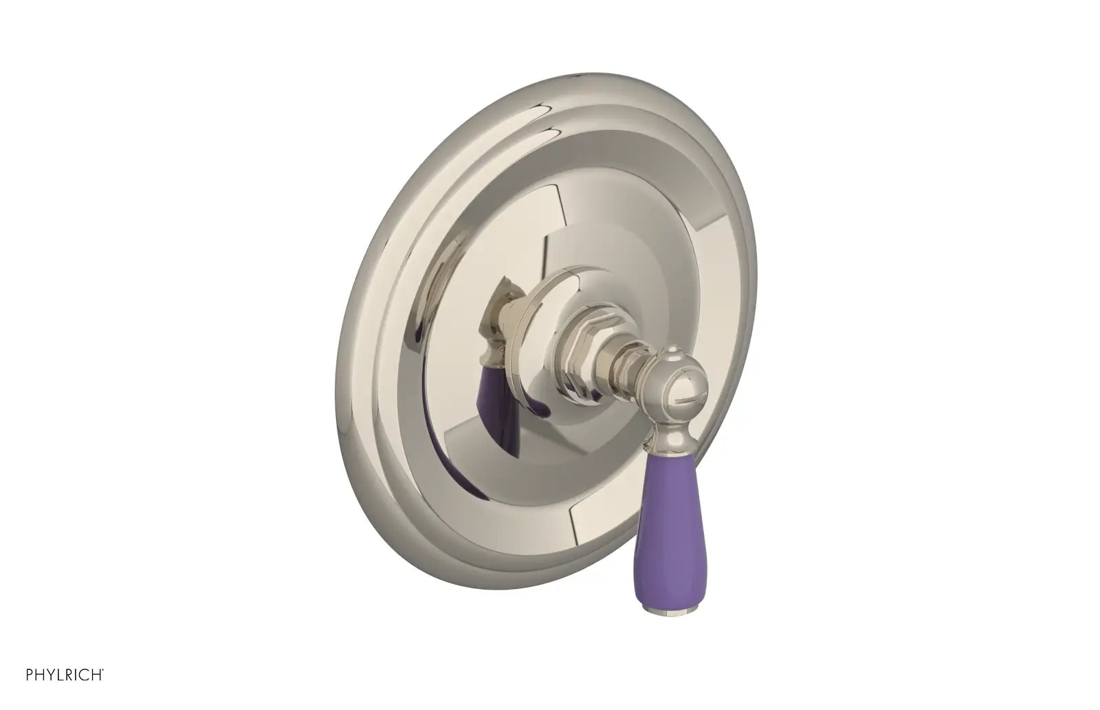 Phylrich Jamestown Thermostatic or Pressure Balance Shower Plate and Handle Trim by Phylrich