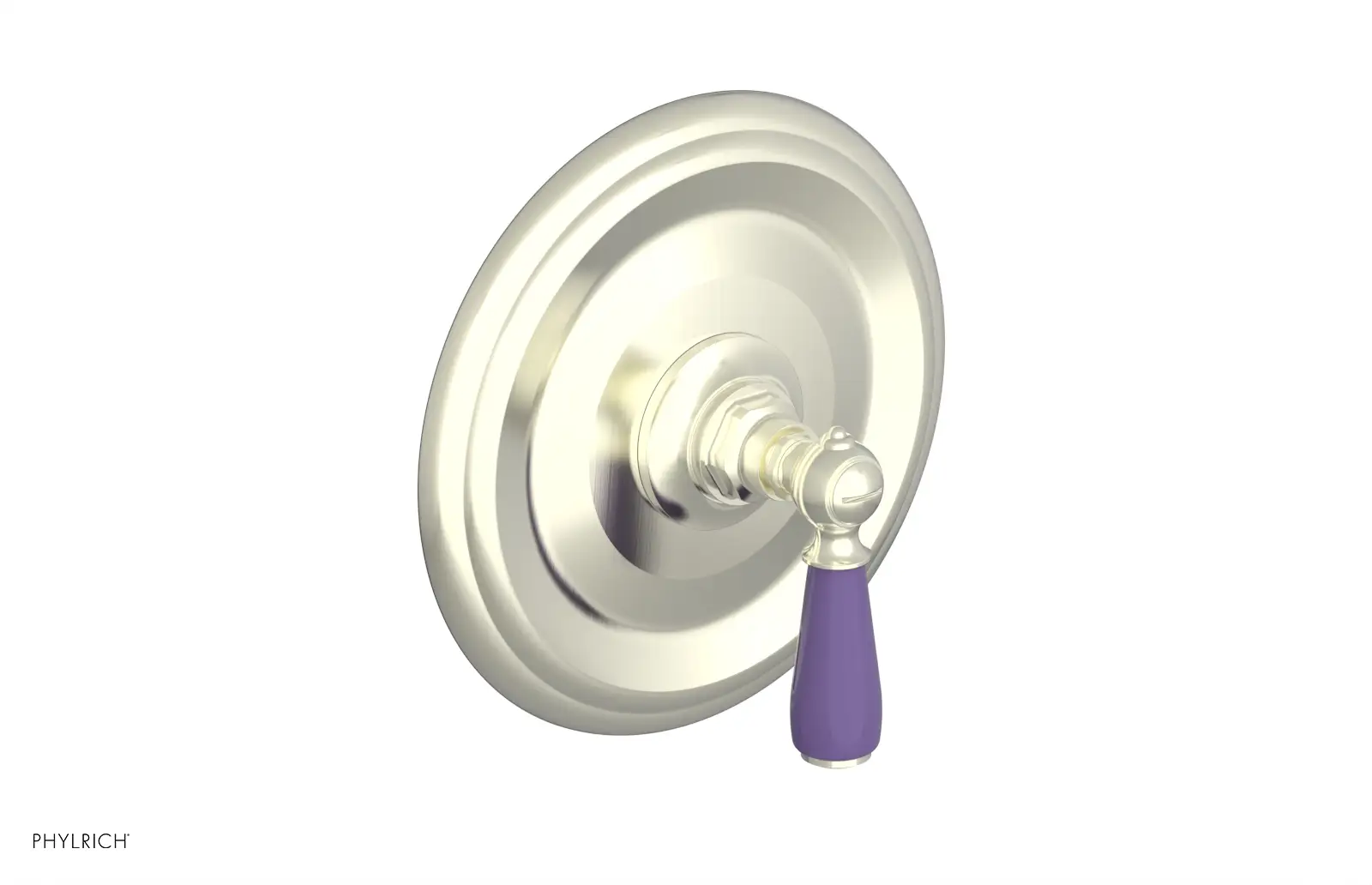 Phylrich Jamestown Thermostatic or Pressure Balance Shower Plate and Handle Trim by Phylrich