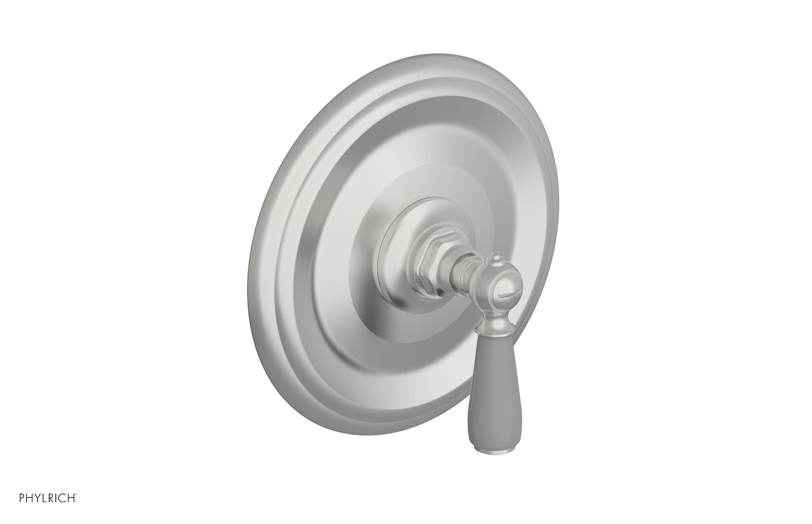 Phylrich Jamestown Thermostatic or Pressure Balance Shower Plate and Handle Trim