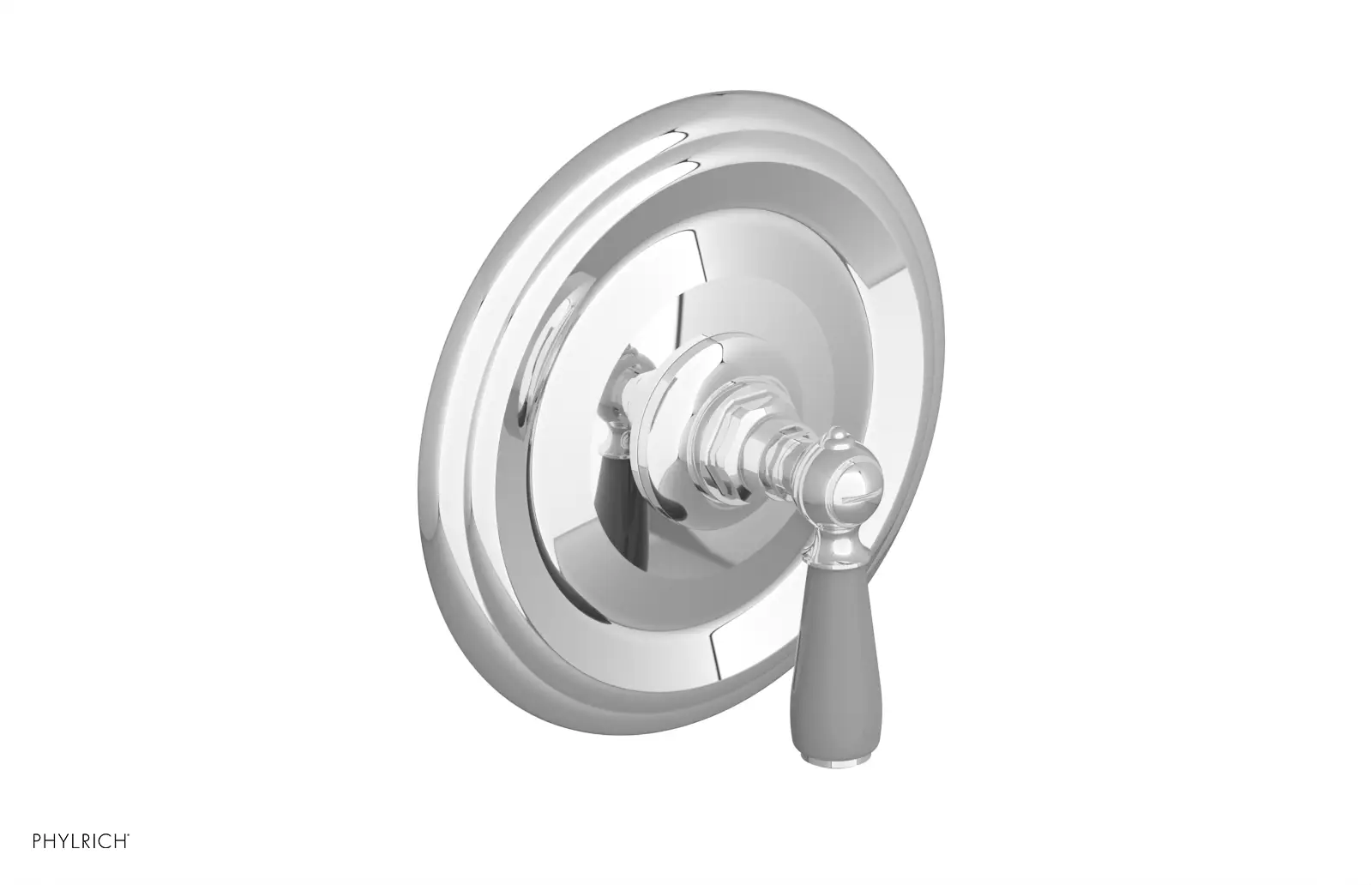 Phylrich Jamestown Thermostatic or Pressure Balance Shower Plate and Handle Trim by Phylrich