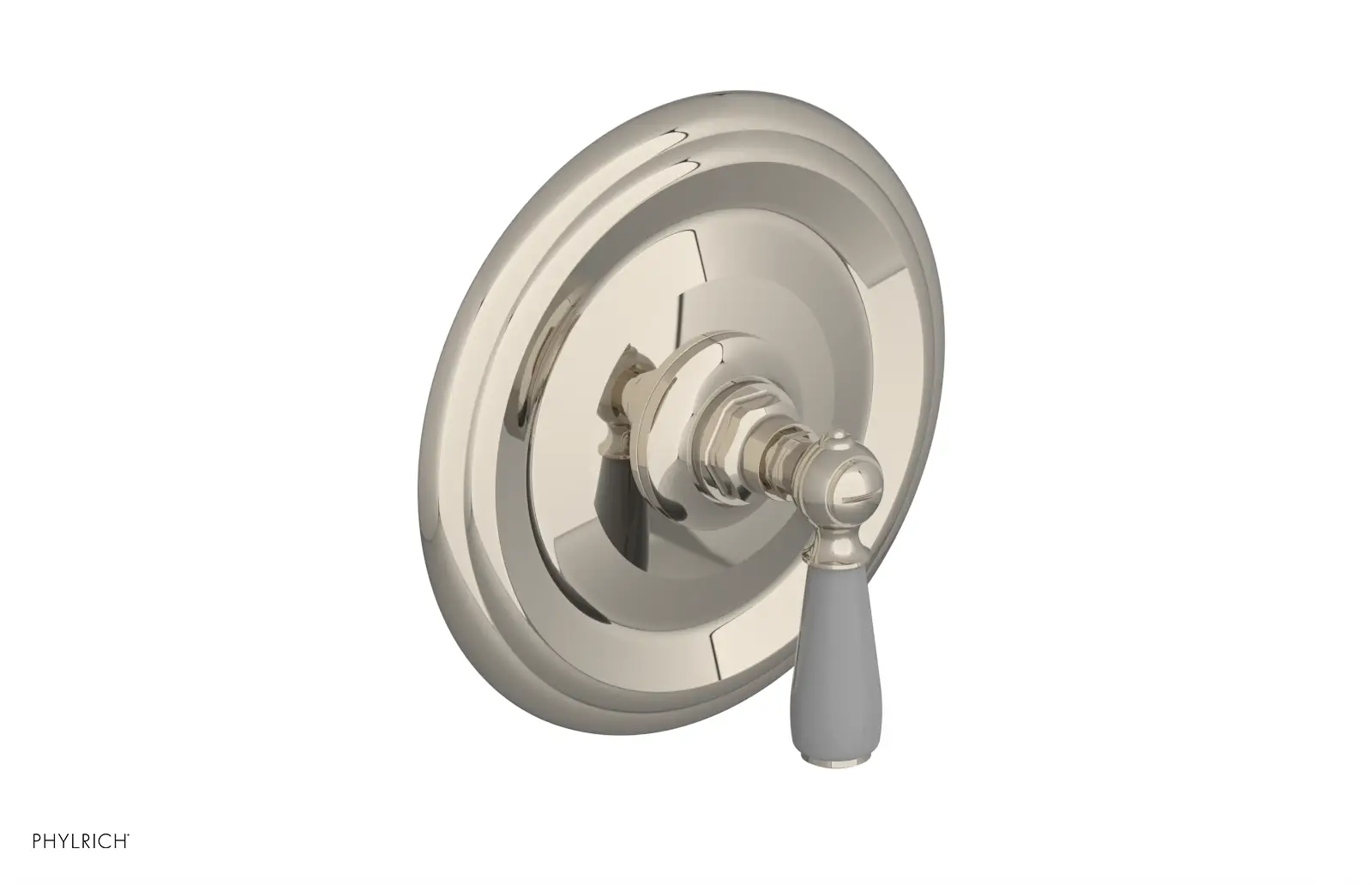 Phylrich Jamestown Thermostatic or Pressure Balance Shower Plate and Handle Trim by Phylrich