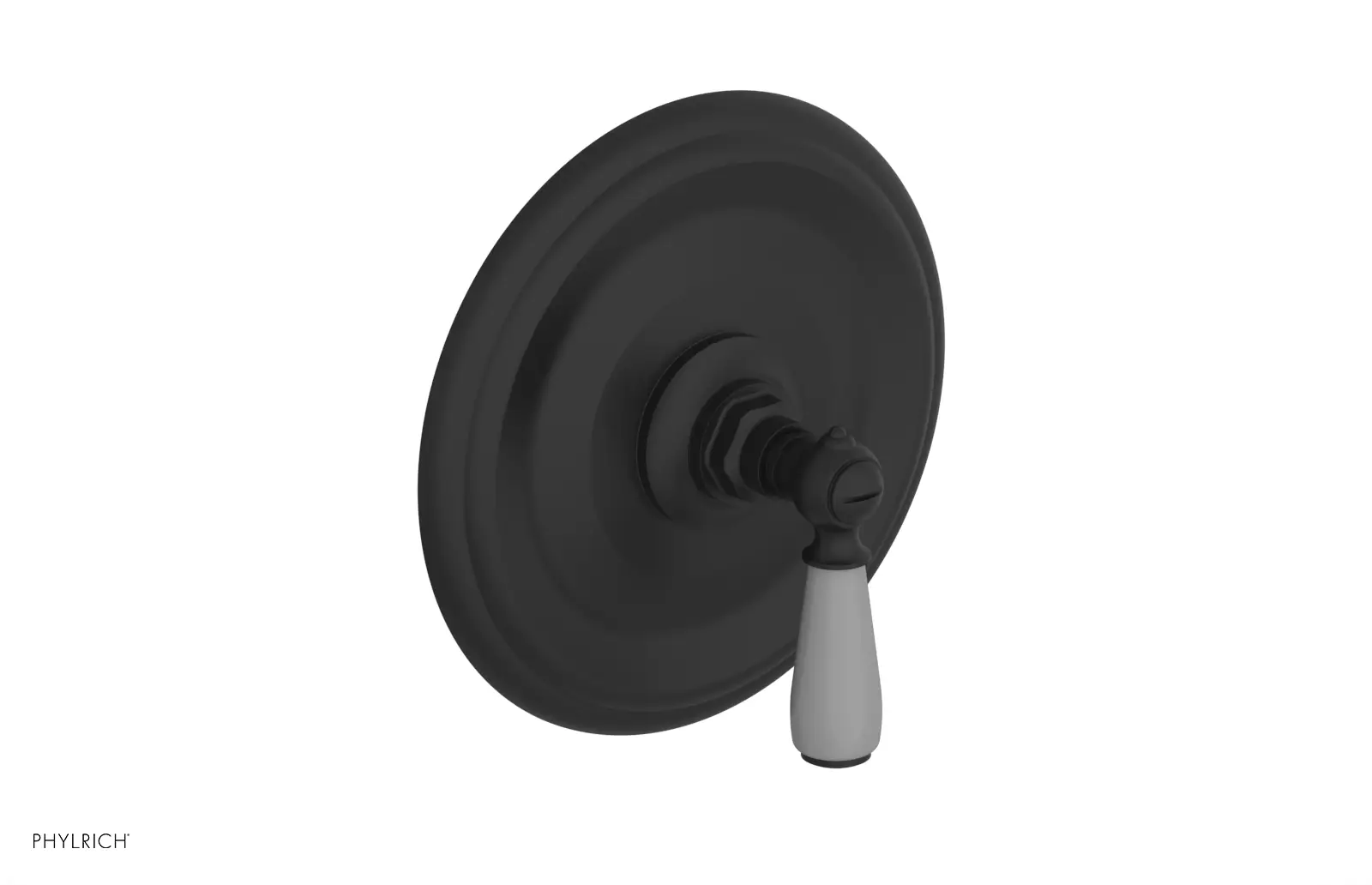 Phylrich Jamestown Thermostatic or Pressure Balance Shower Plate and Handle Trim by Phylrich