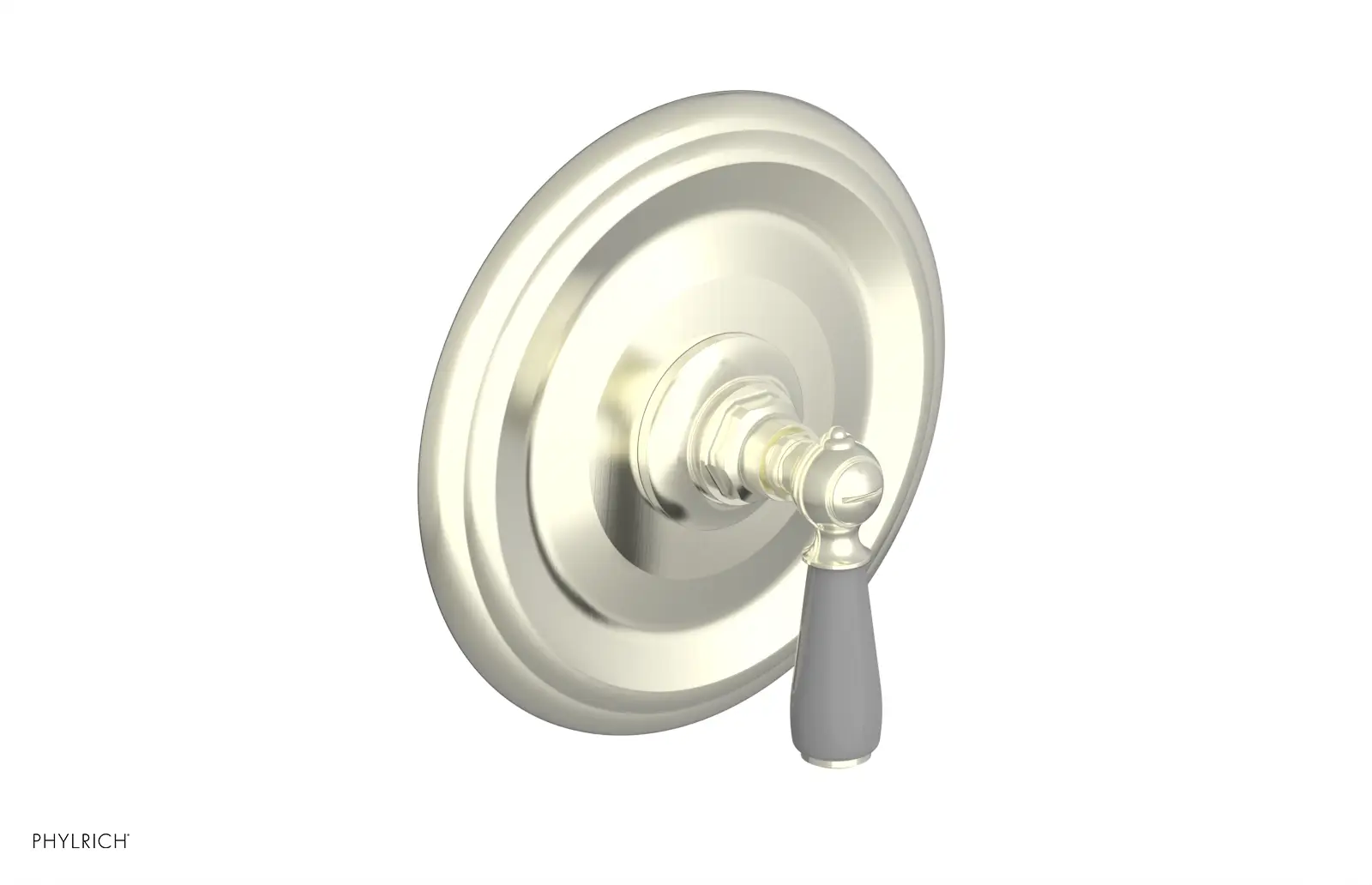 Phylrich Jamestown Thermostatic or Pressure Balance Shower Plate and Handle Trim by Phylrich