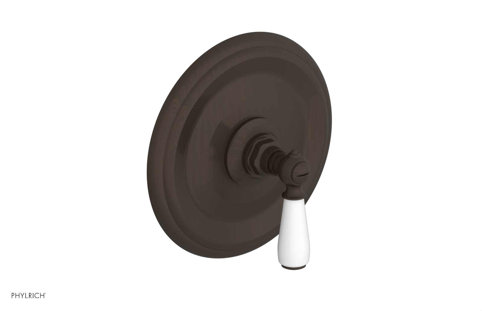 Phylrich Jamestown Thermostatic or Pressure Balance Shower Plate and Handle Trim