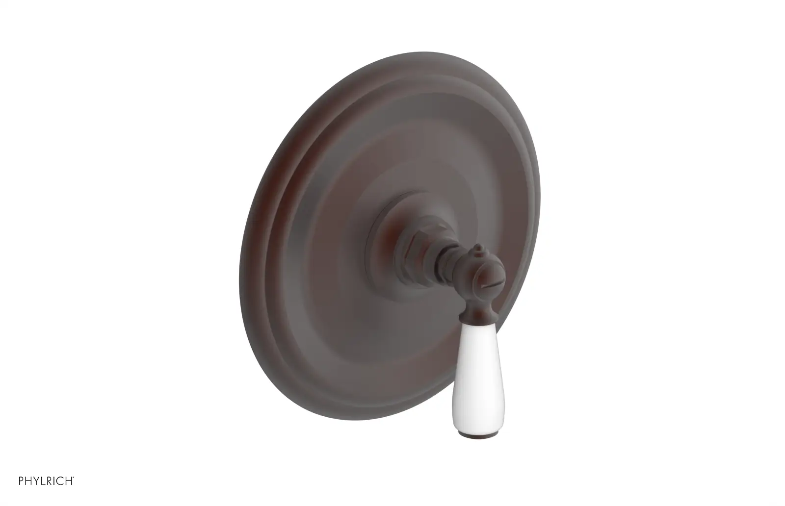 Phylrich Jamestown Thermostatic or Pressure Balance Shower Plate and Handle Trim by Phylrich