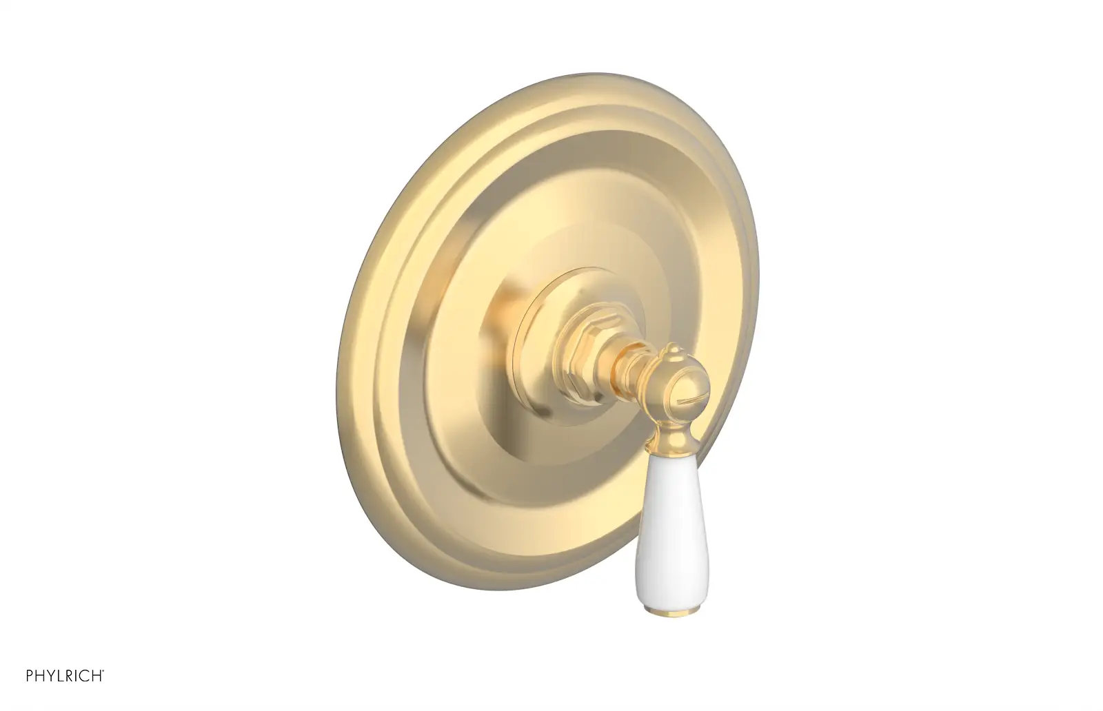 Phylrich Jamestown Thermostatic or Pressure Balance Shower Plate and Handle Trim by Phylrich