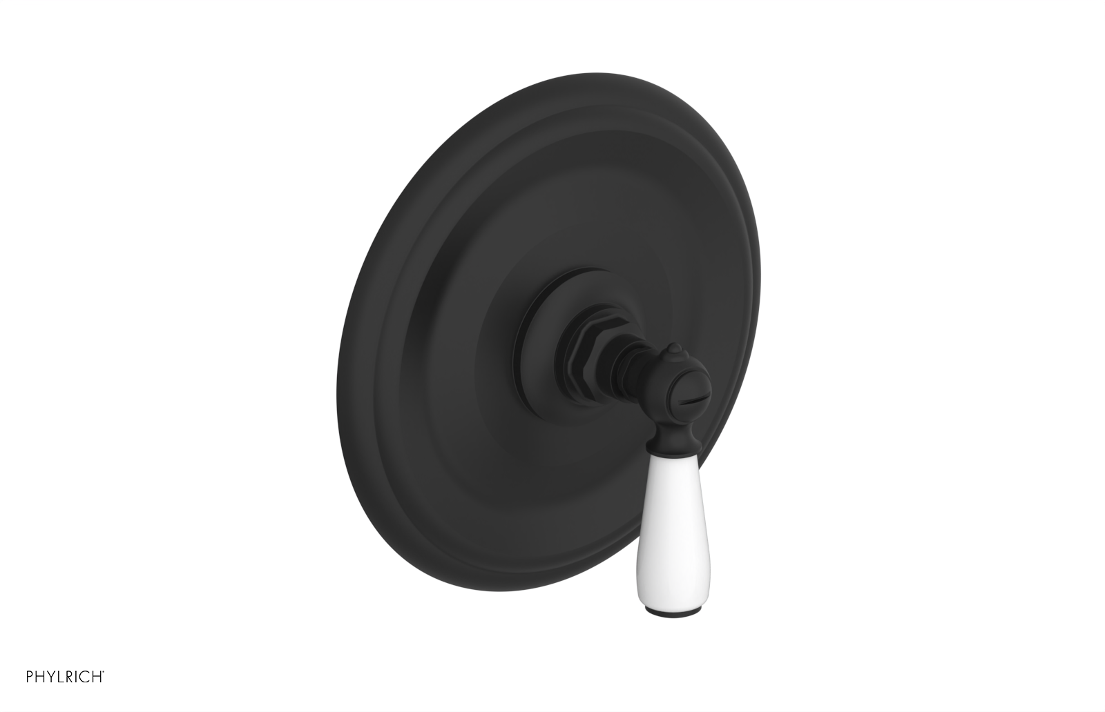 Phylrich Jamestown Thermostatic or Pressure Balance Shower Plate and Handle Trim