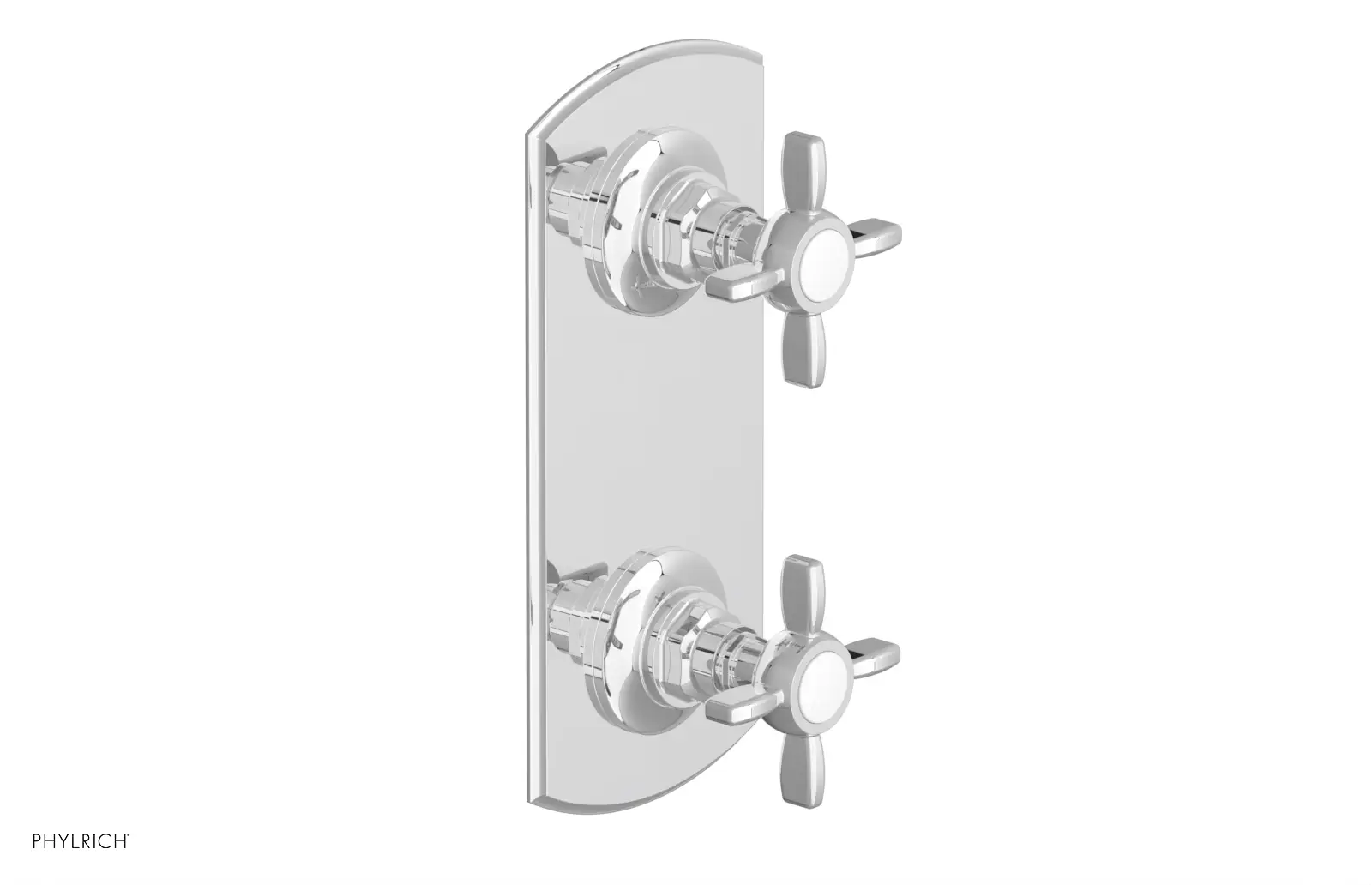 polished chrome valve