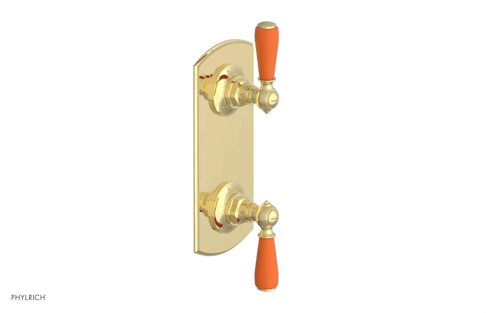 Phylrich Jamestown Thermostatic Valve with Volume Control Or Diverter