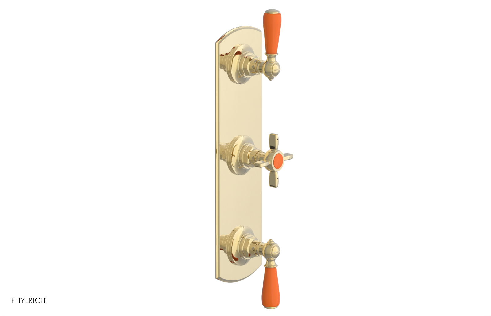Phylrich Jamestown Thermostatic Valve with Two Volume Control