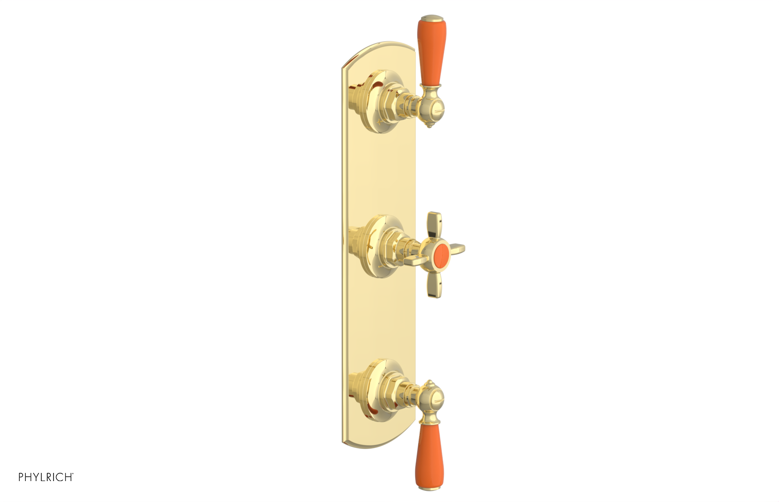 Phylrich Jamestown Thermostatic Valve with Two Volume Control