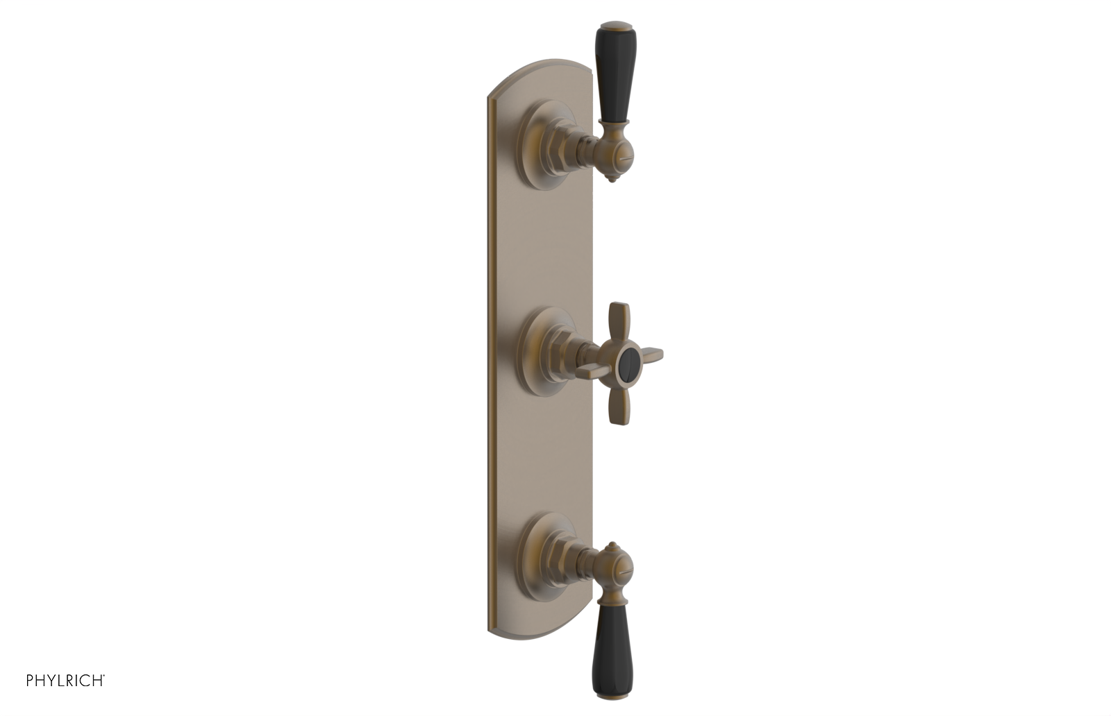 Phylrich Jamestown Thermostatic Valve with Two Volume Control