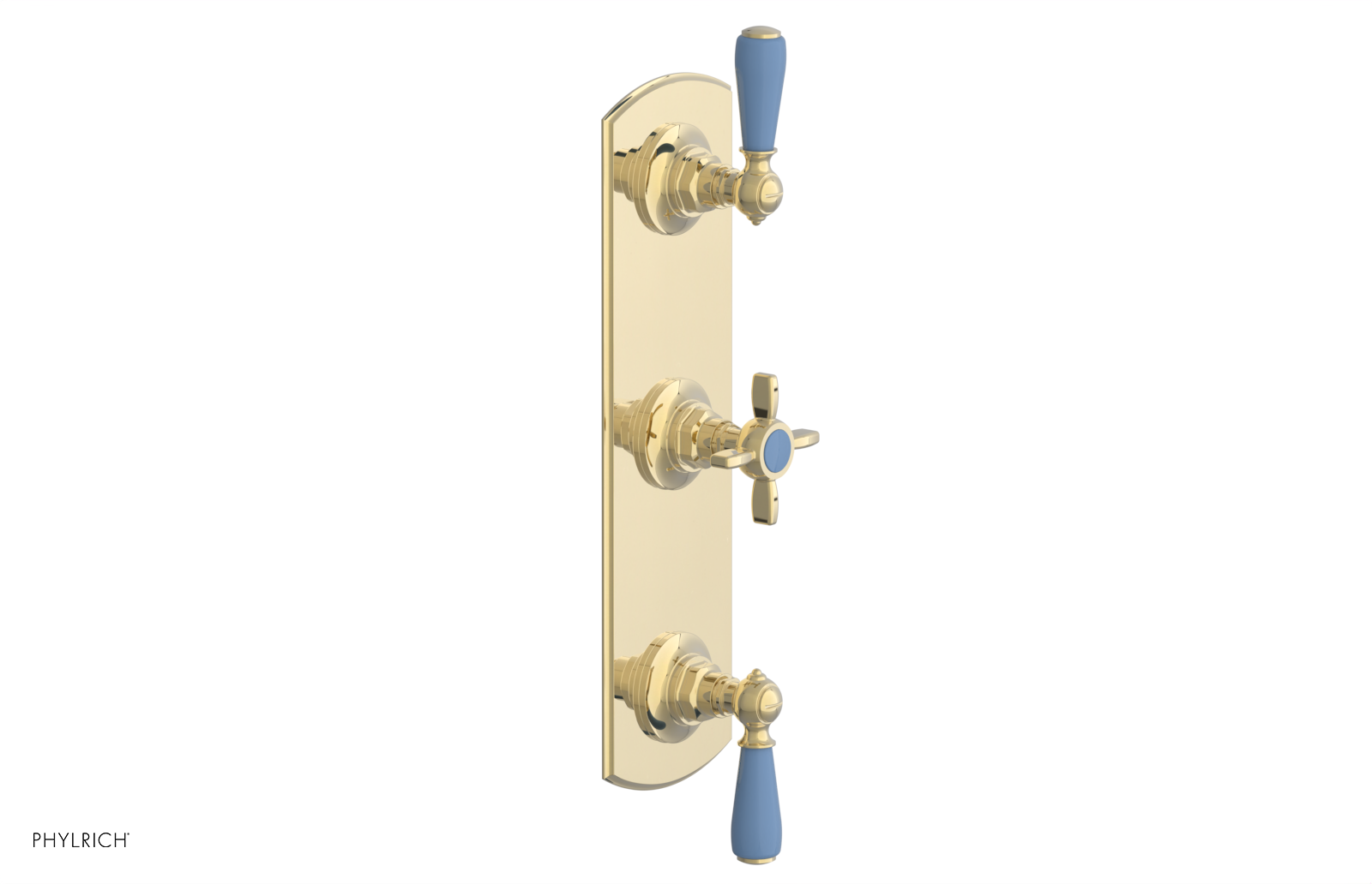 Phylrich Jamestown Thermostatic Valve with Two Volume Control