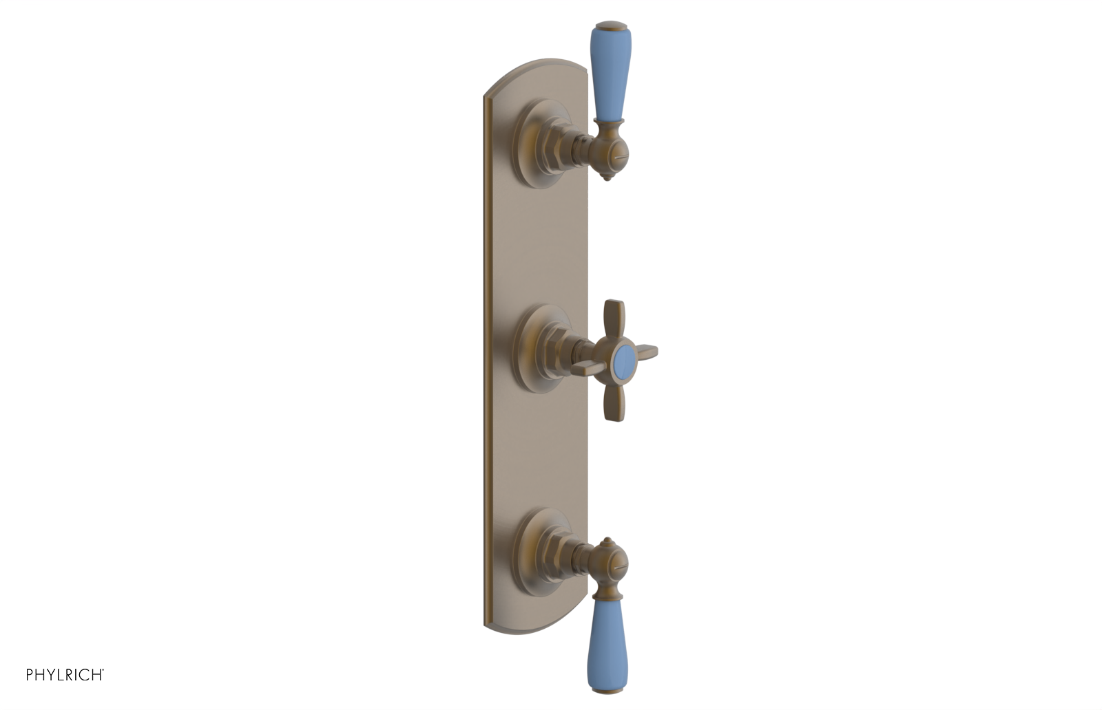 Phylrich Jamestown Thermostatic Valve with Two Volume Control