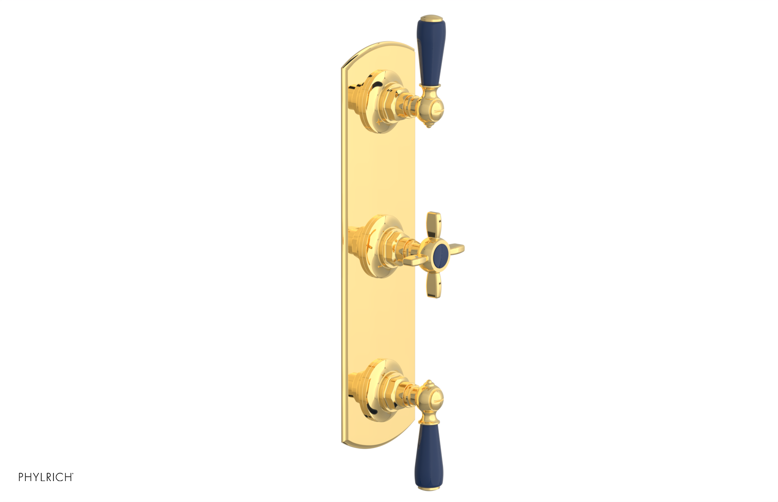 Phylrich Jamestown Thermostatic Valve with Two Volume Control