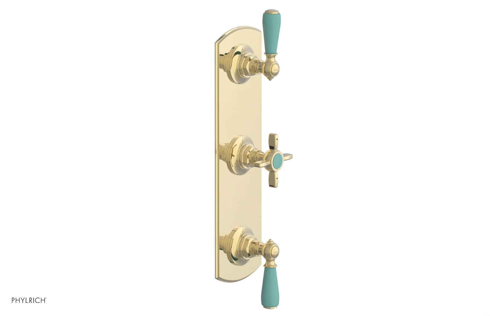 Phylrich Jamestown Thermostatic Valve with Two Volume Control