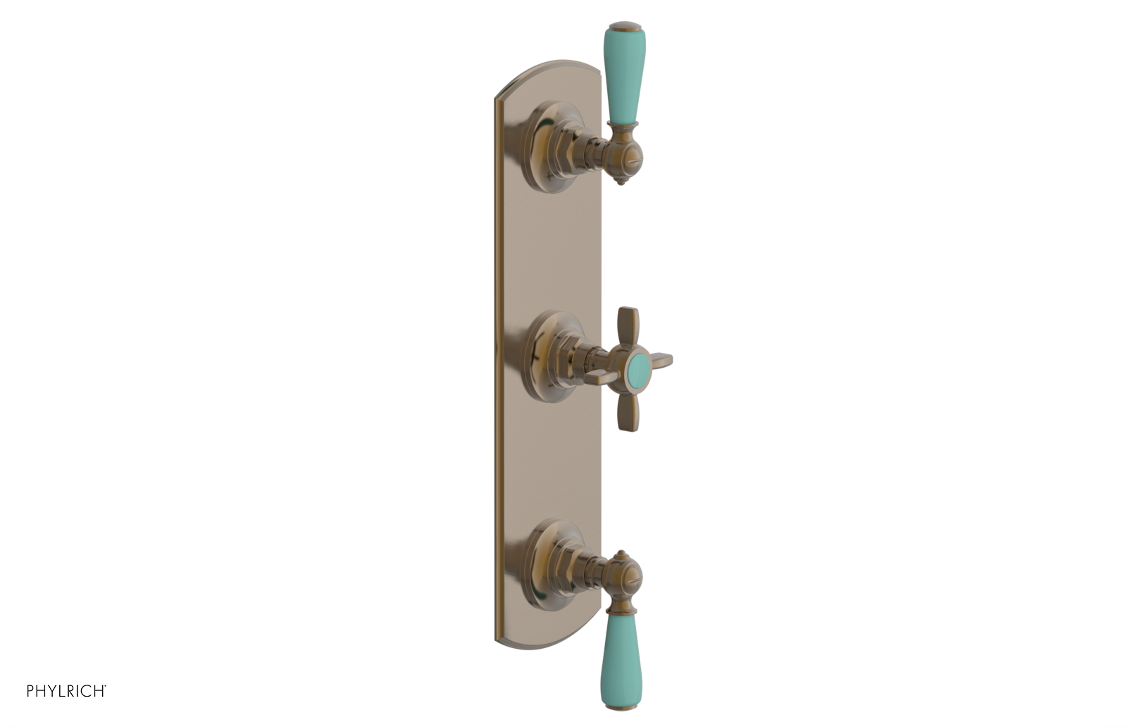 Phylrich Jamestown Thermostatic Valve with Two Volume Control