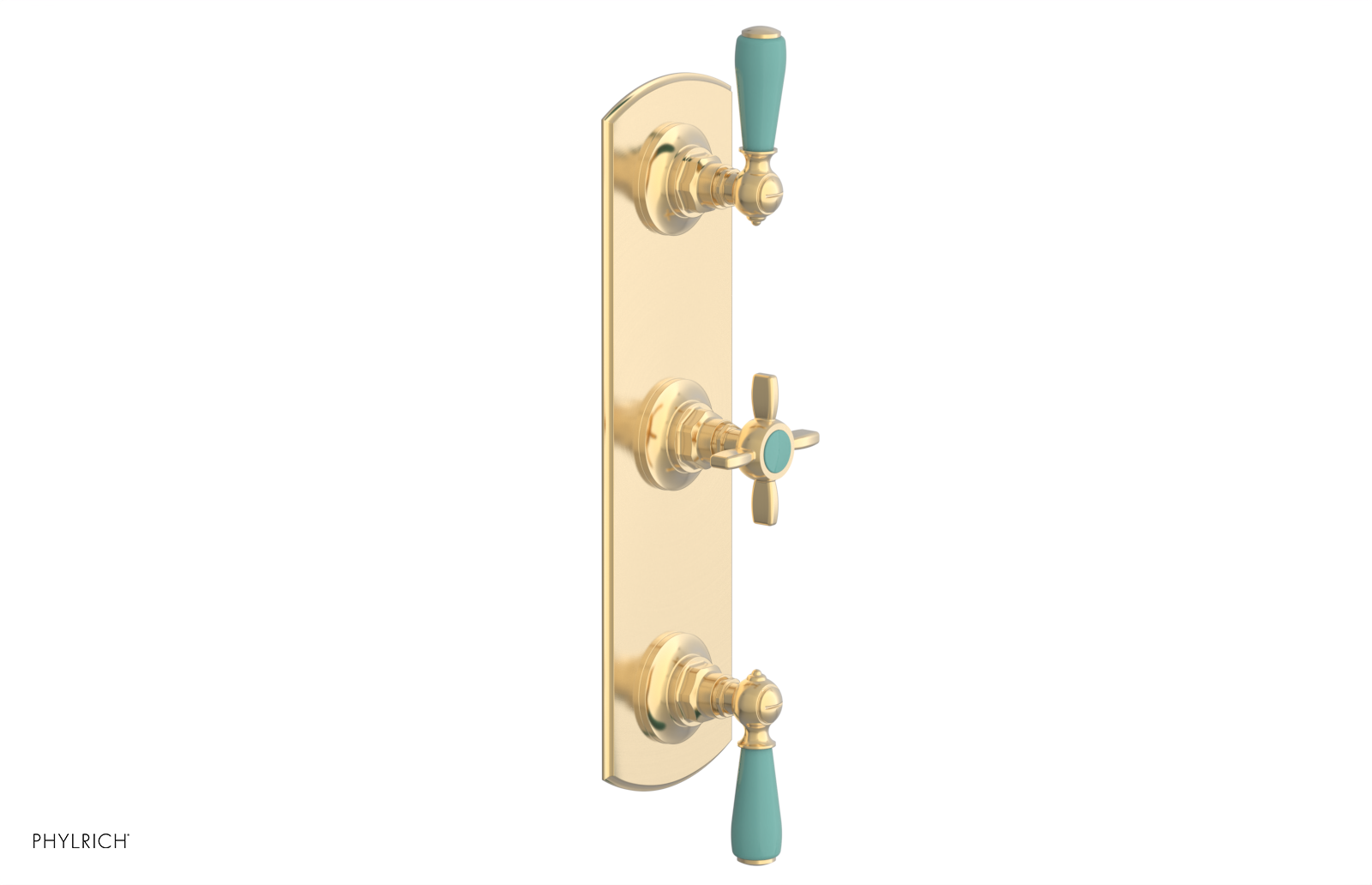 Phylrich Jamestown Thermostatic Valve with Two Volume Control