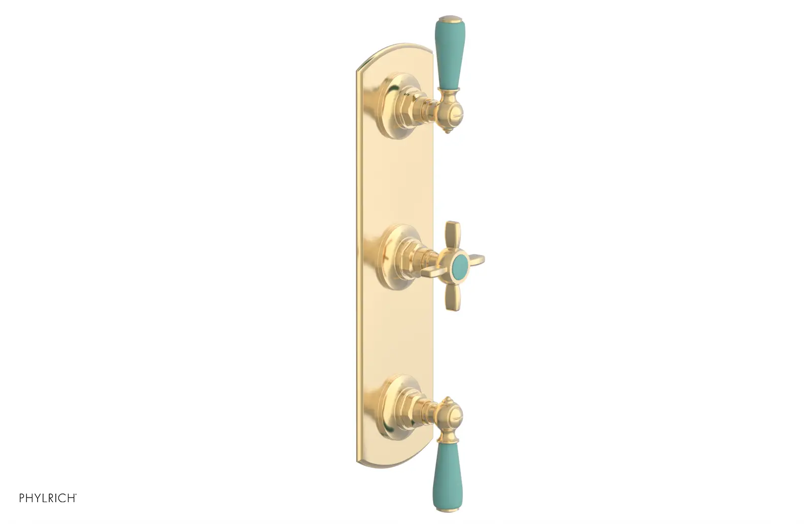 Phylrich Jamestown Thermostatic Valve with Two Volume Control by Phylrich