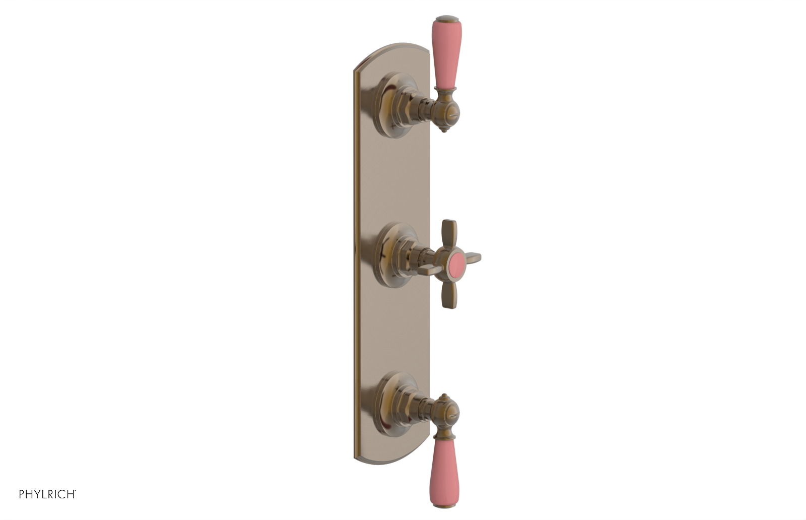 Phylrich Jamestown Thermostatic Valve with Two Volume Control