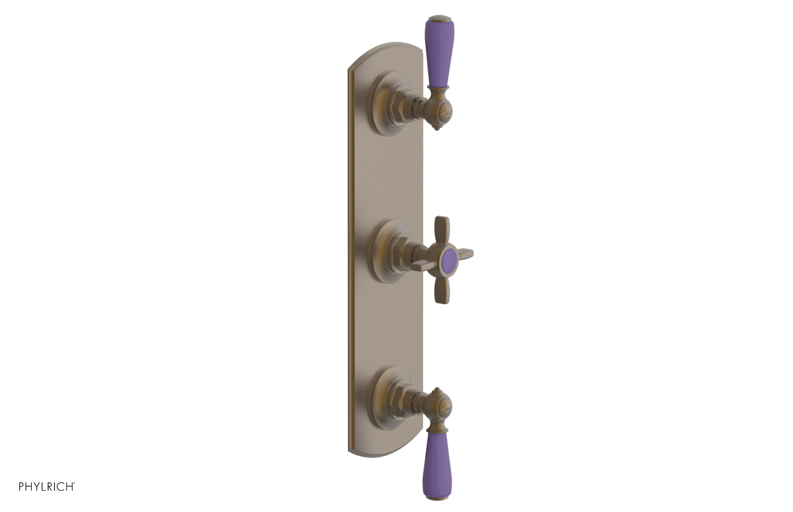 Phylrich Jamestown Thermostatic Valve with Two Volume Control
